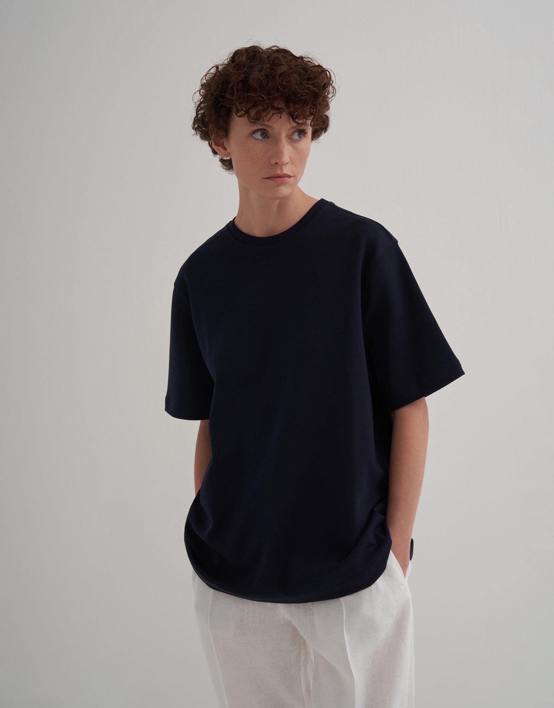 KK Design Basic Tişört Lacivert 