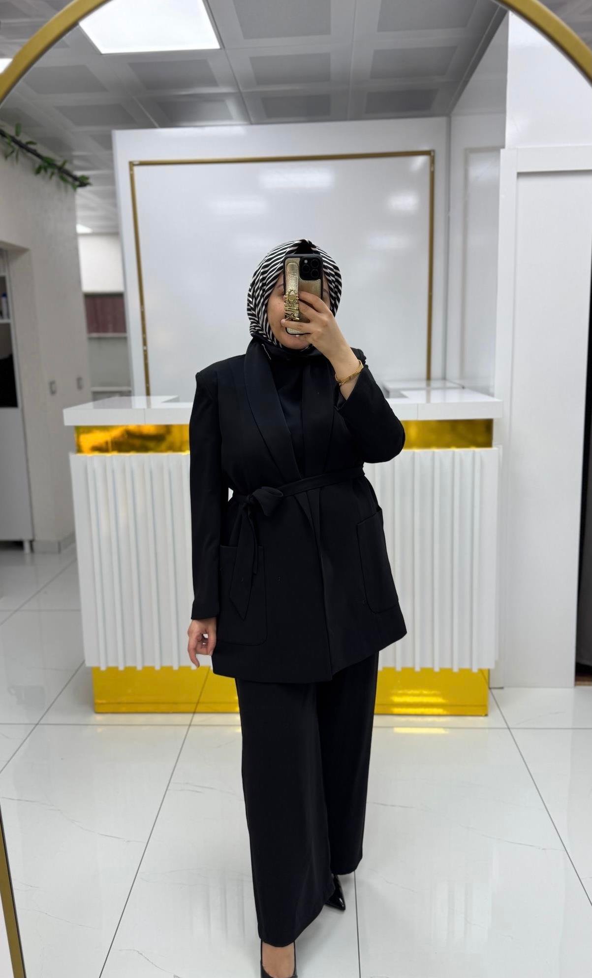 Lisa Exclusive 3'Lü Takım Siyah