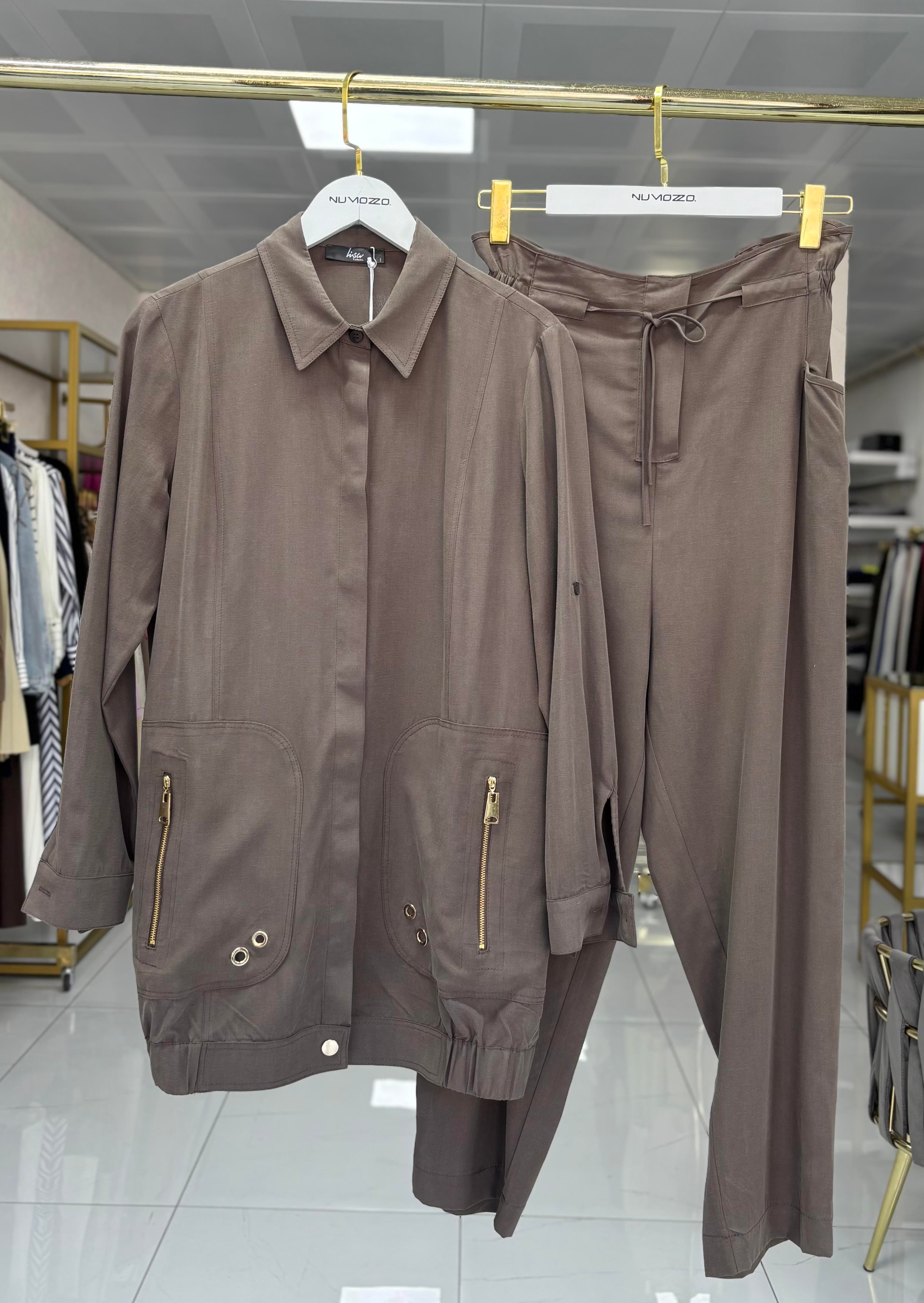 Lisa Exclusive Takım Kahve 