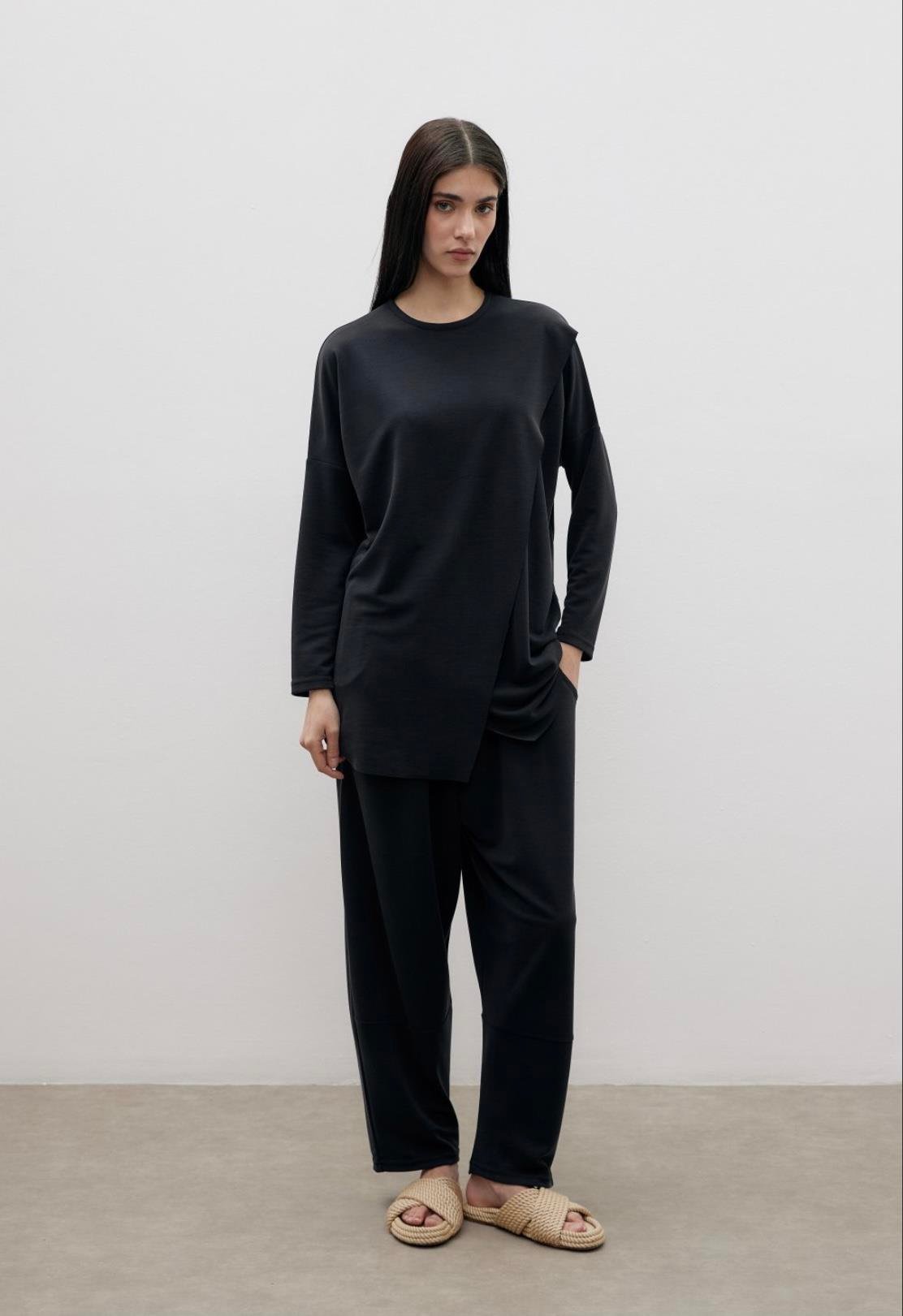 MerWish Makas Bambu Takım Antrasit