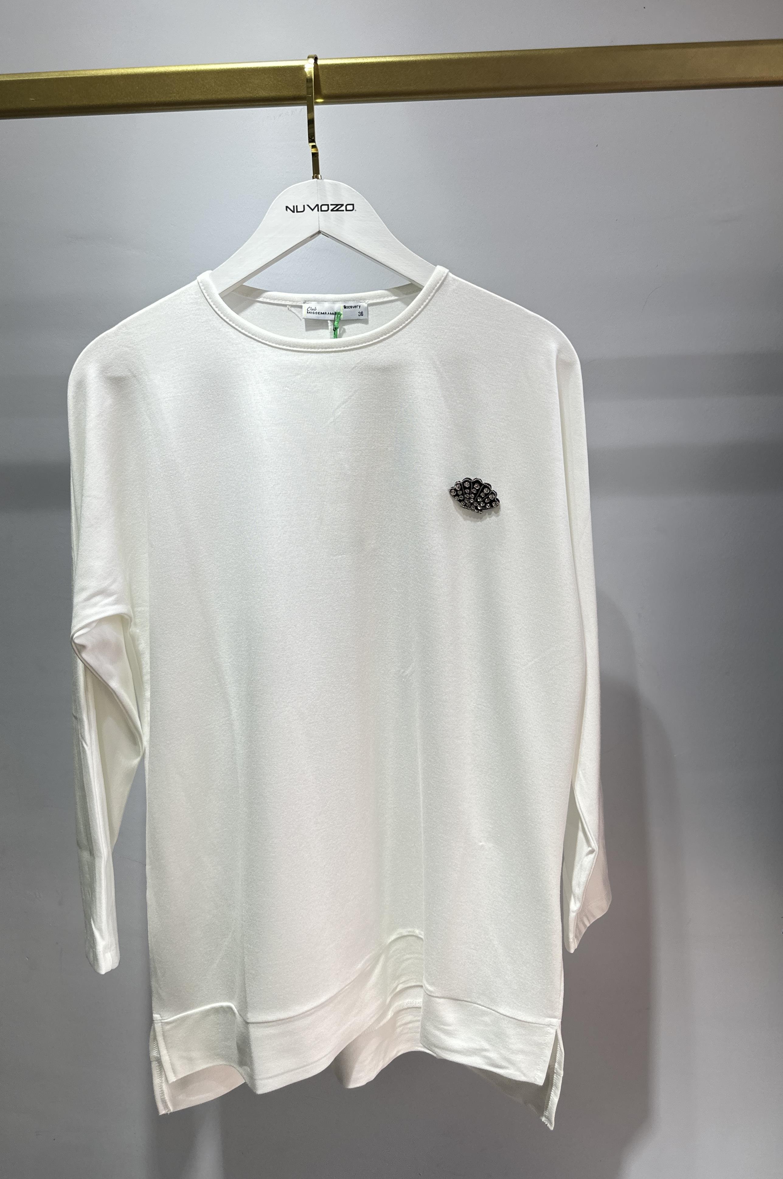 MİSSEMRAMİSS İPEK PAMUK BLUZ EKRU