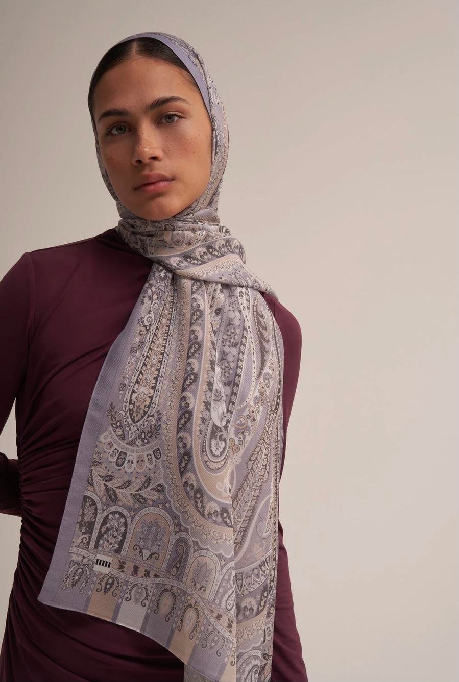 Moreno Silk Gray Malva