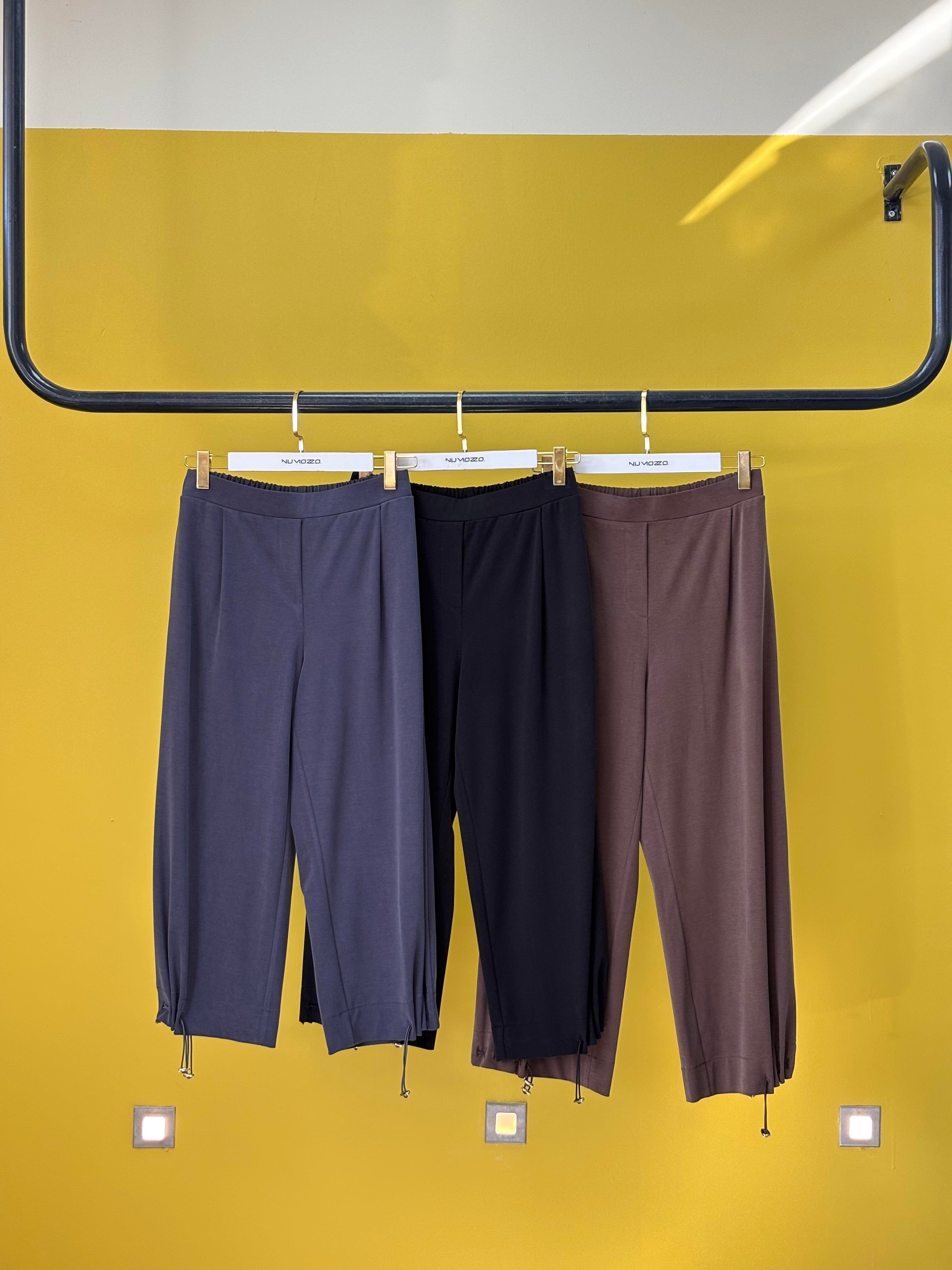 Paçası Kapsüllü Aura Şalvar Pantolon