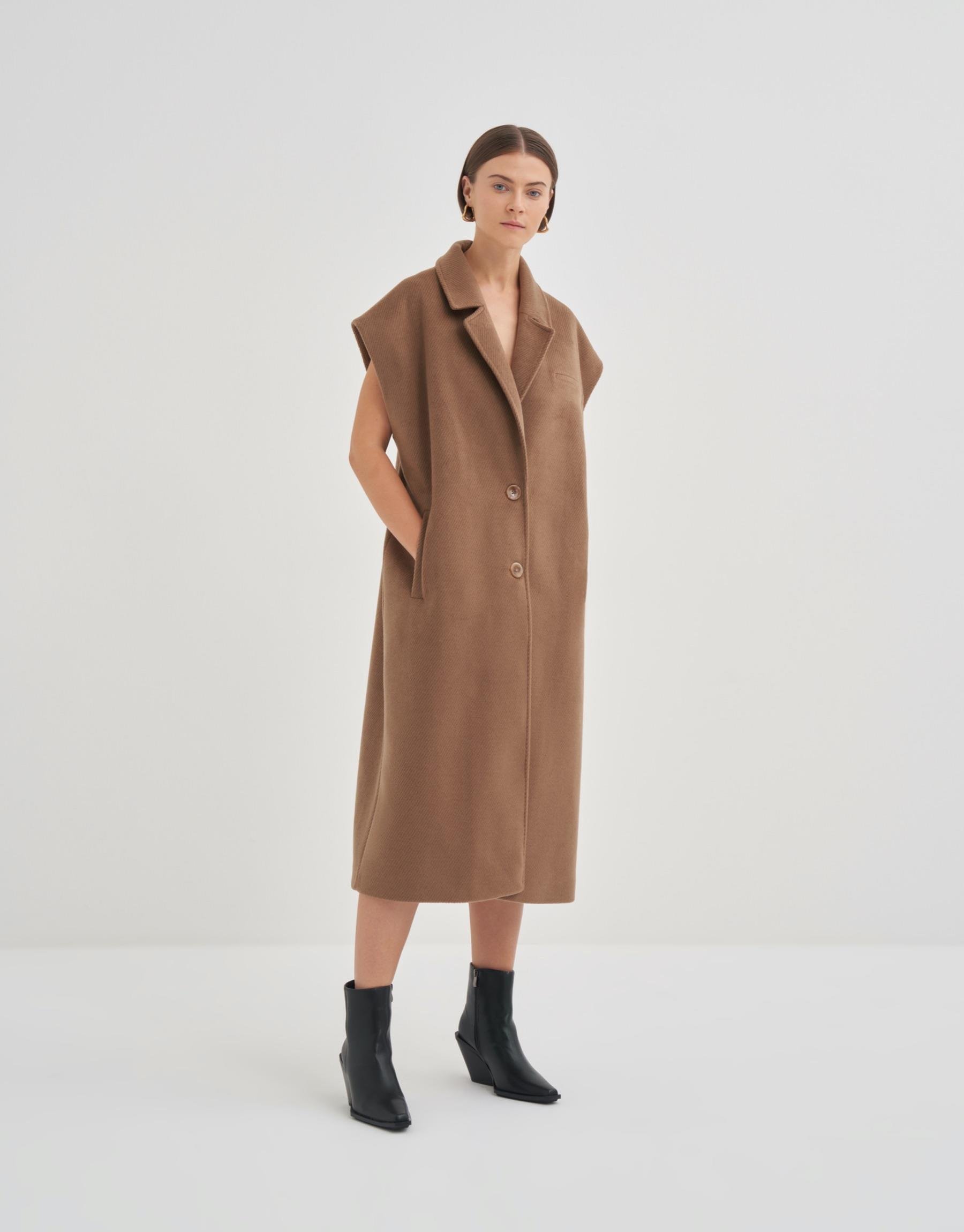 QOOQ Store Mendi Yelek Kahve