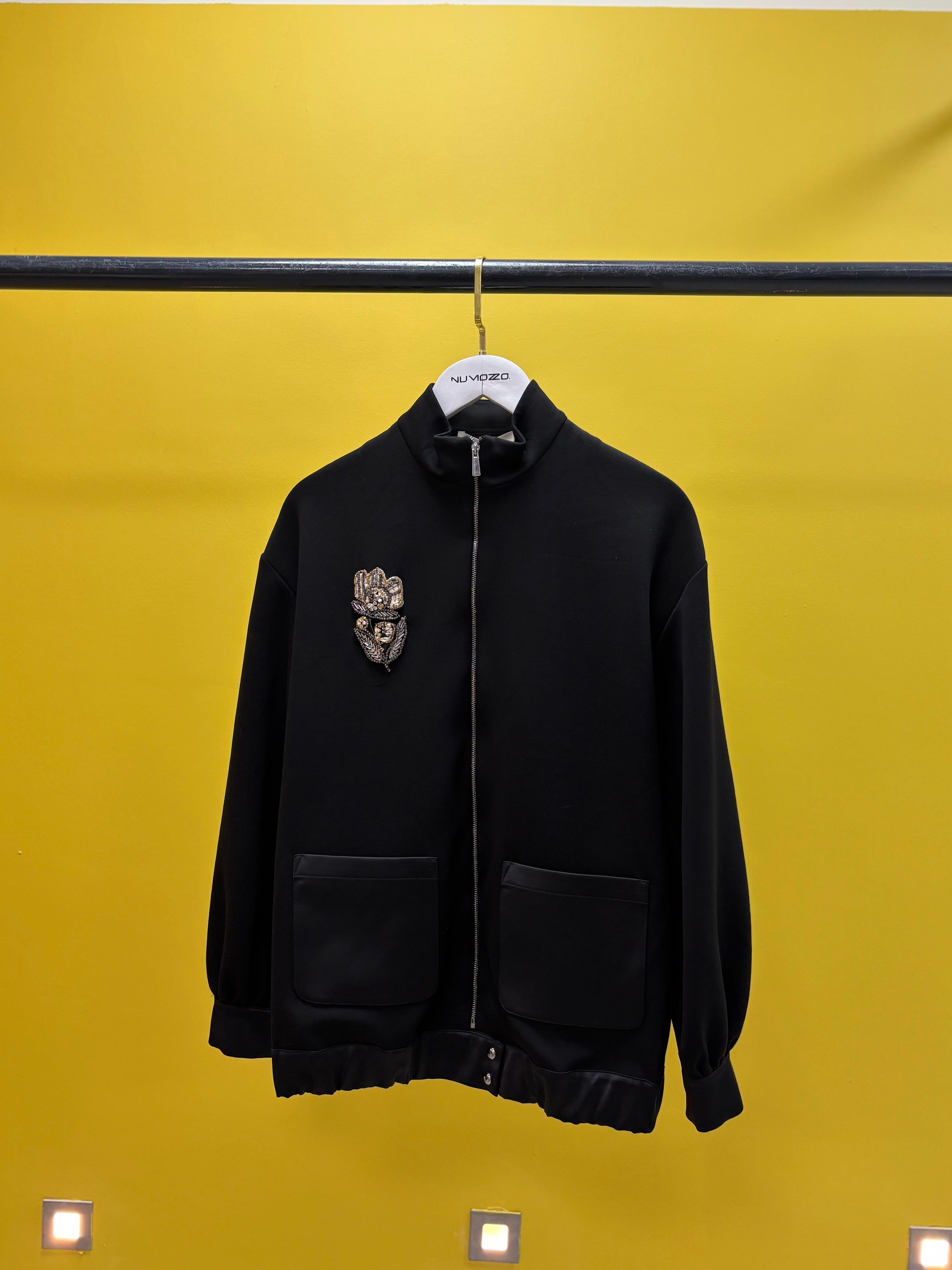 Quıet Bomber Ceket Siyah