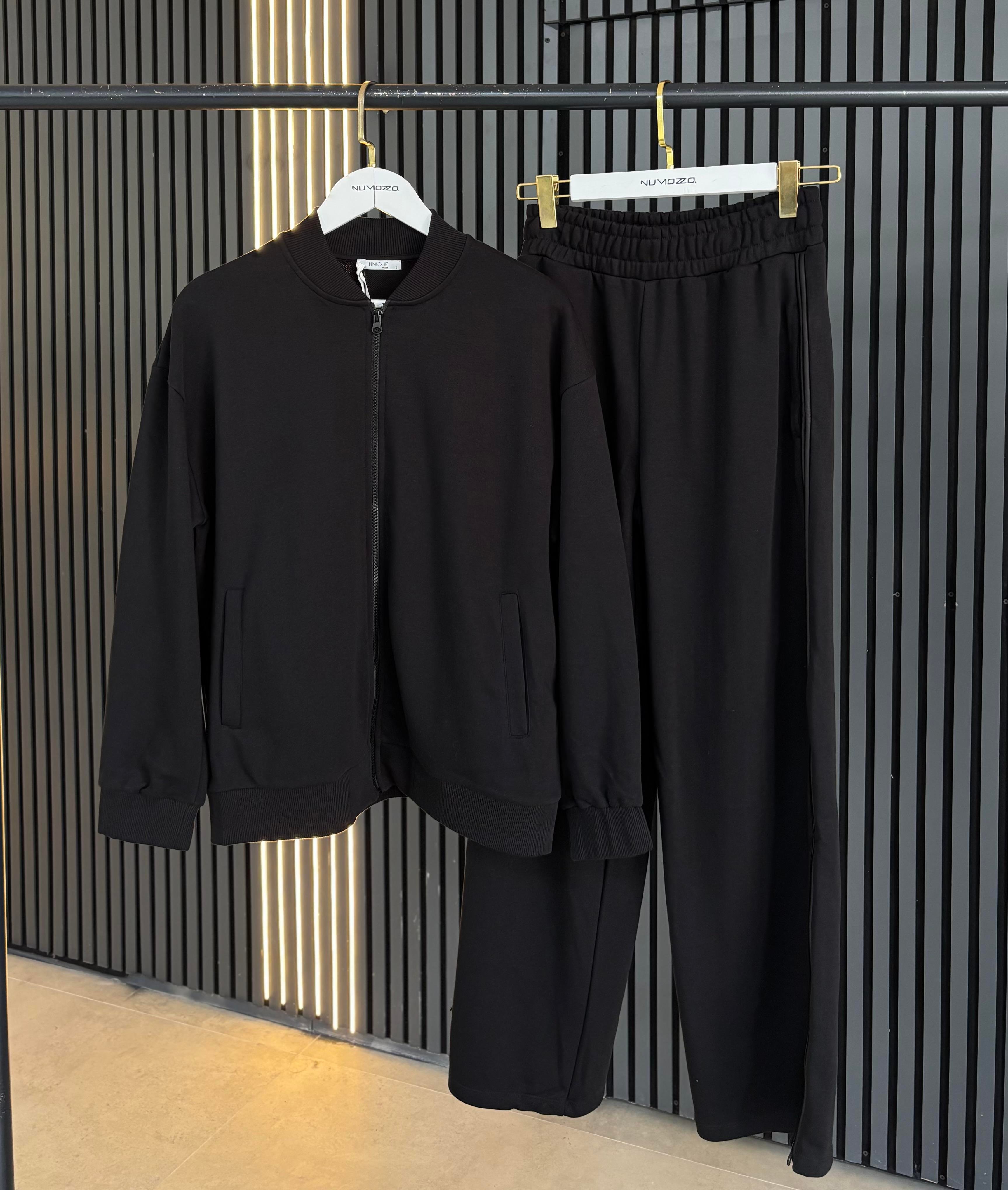 SWEAT KUMAŞLI TAKIM-SİYAH