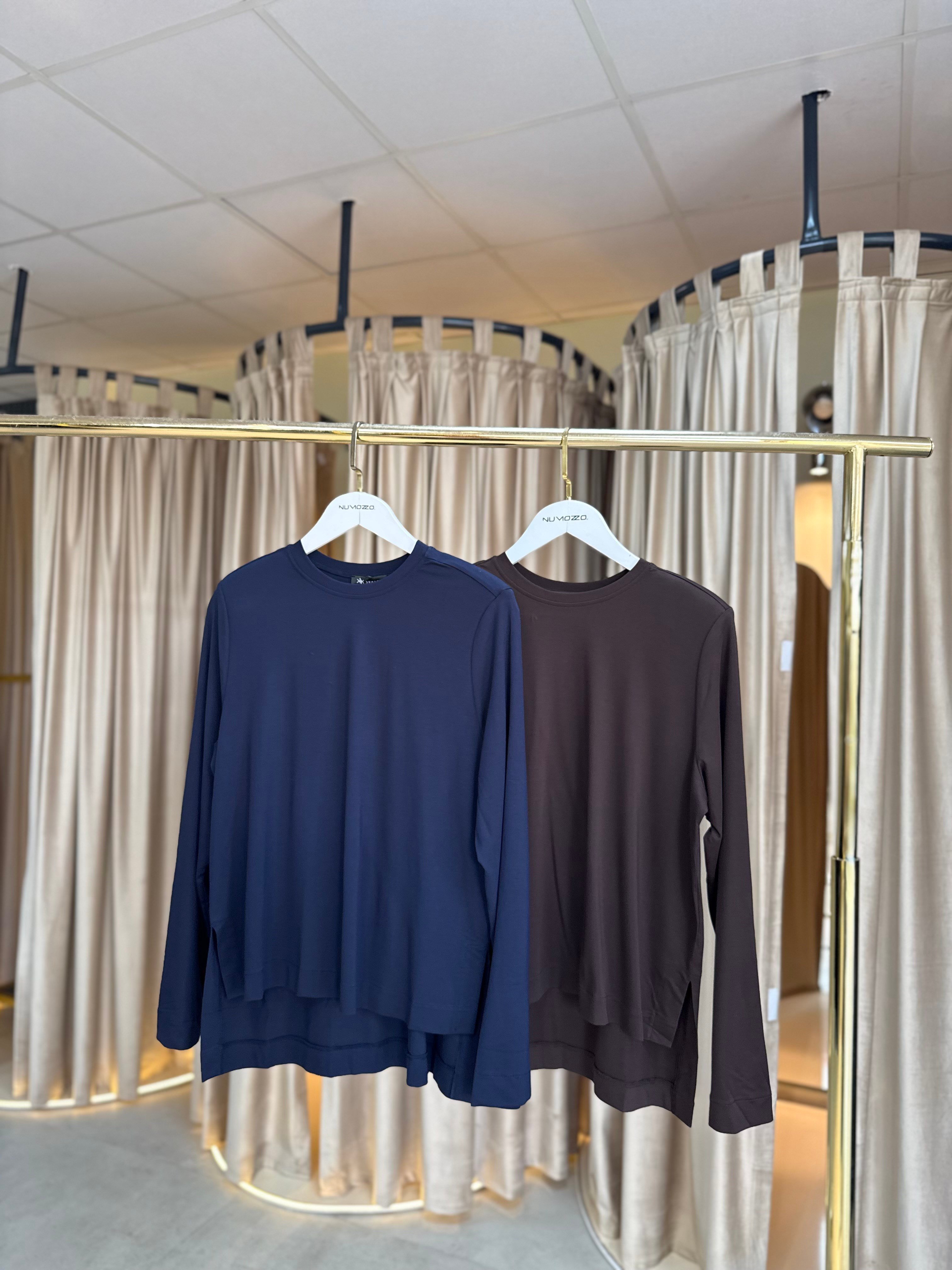 Vatkalı Dökümlü Rayon Bluz