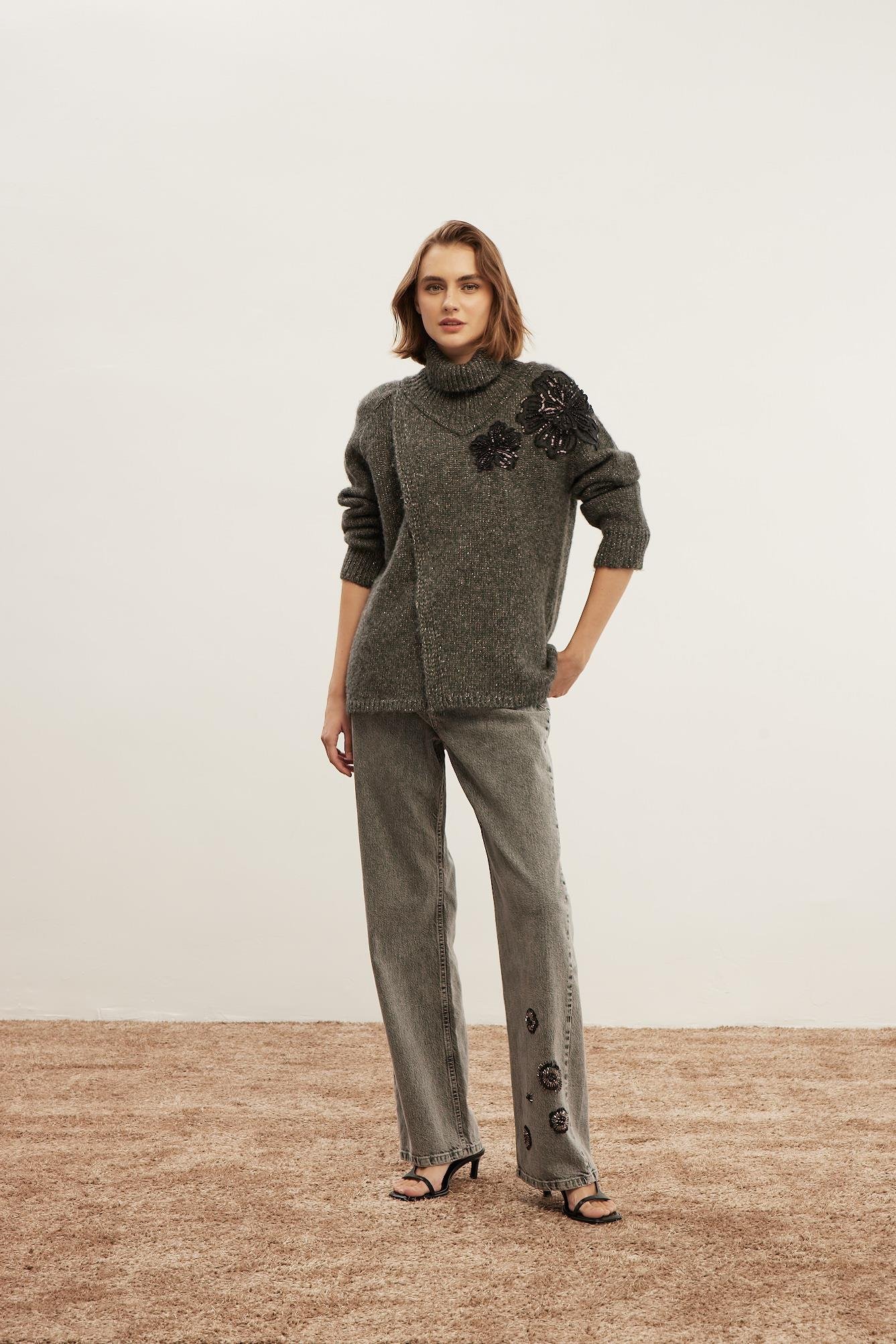 Venöve Terni Kazak Siyah