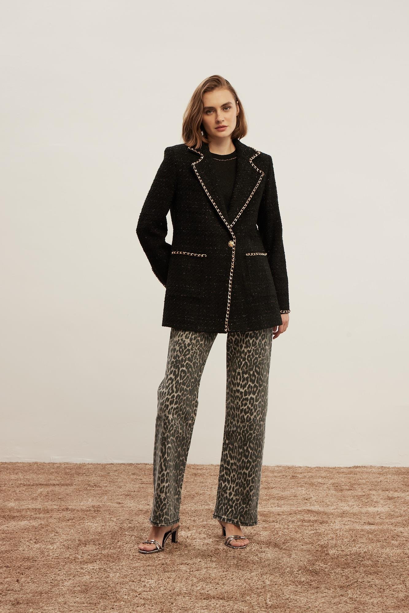 Venöve Varesa Ceket Siyah