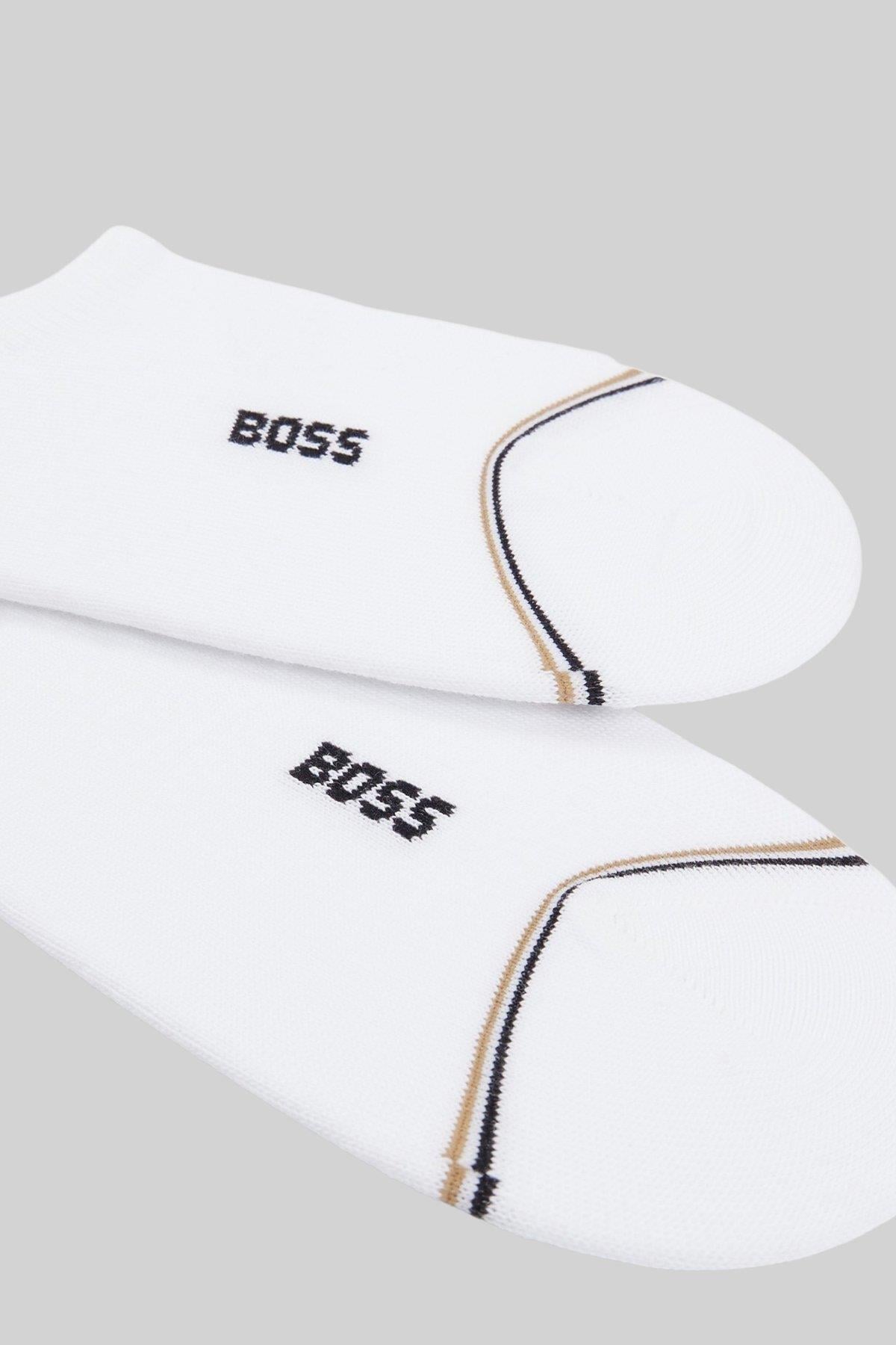 Boss 2 Li Kadın Çorap Beyaz