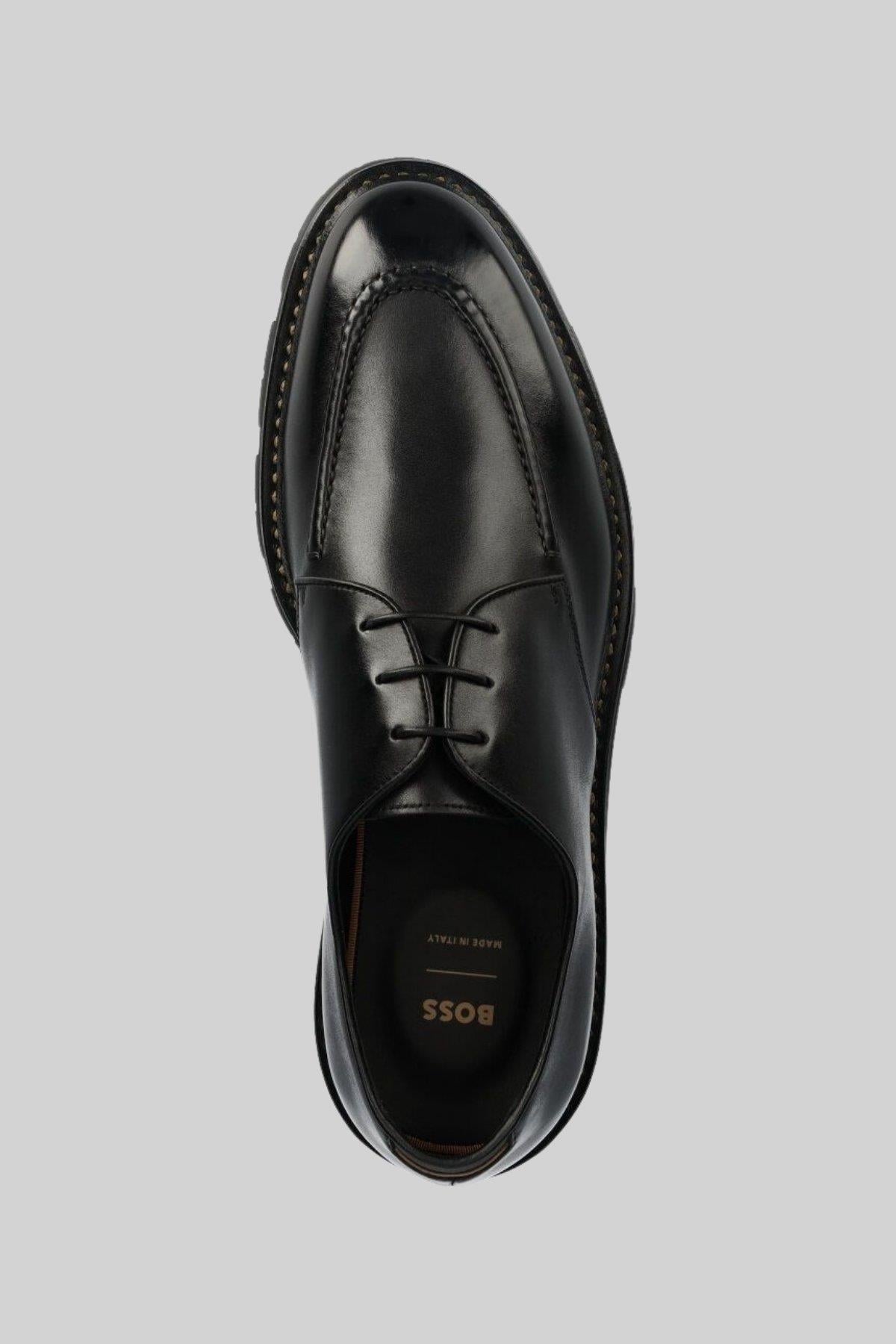 Boss Derby Erkek Deri Loafer Siyah