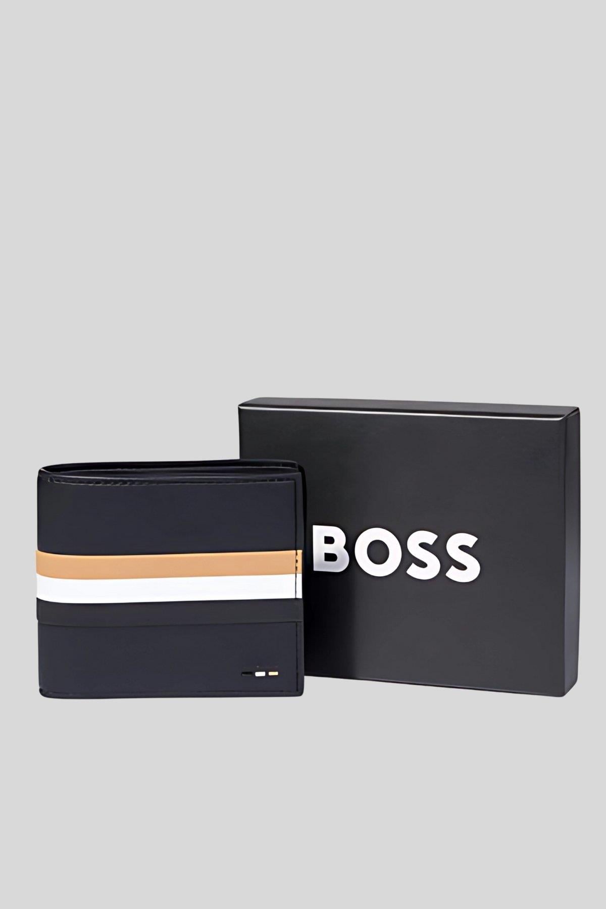 Boss Erkek Cüzdan Siyah