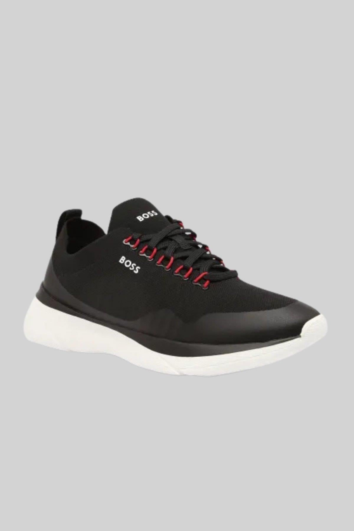 Boss Erkek Dean Run Sneaker Siyah