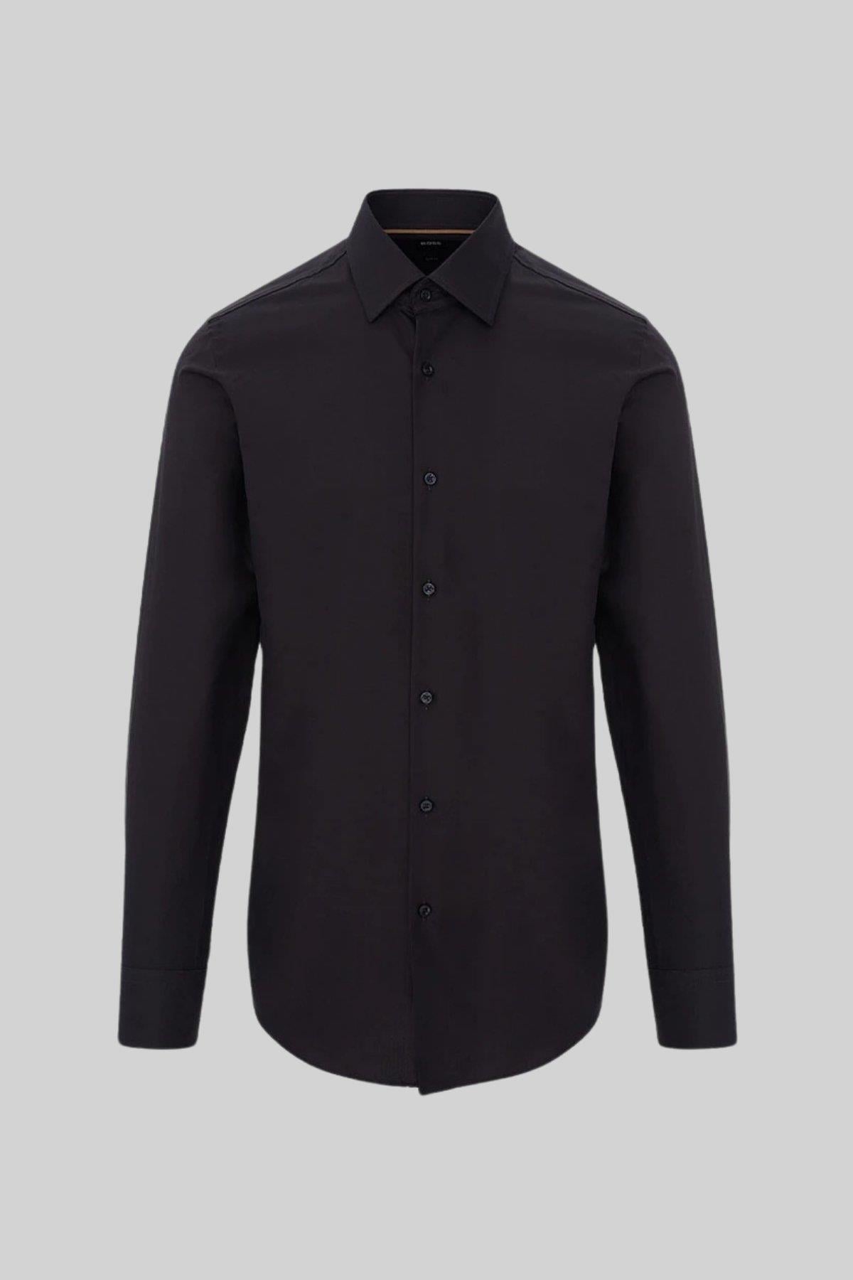 Boss Erkek Slim Fit H-Hank Gömlek Lacivert