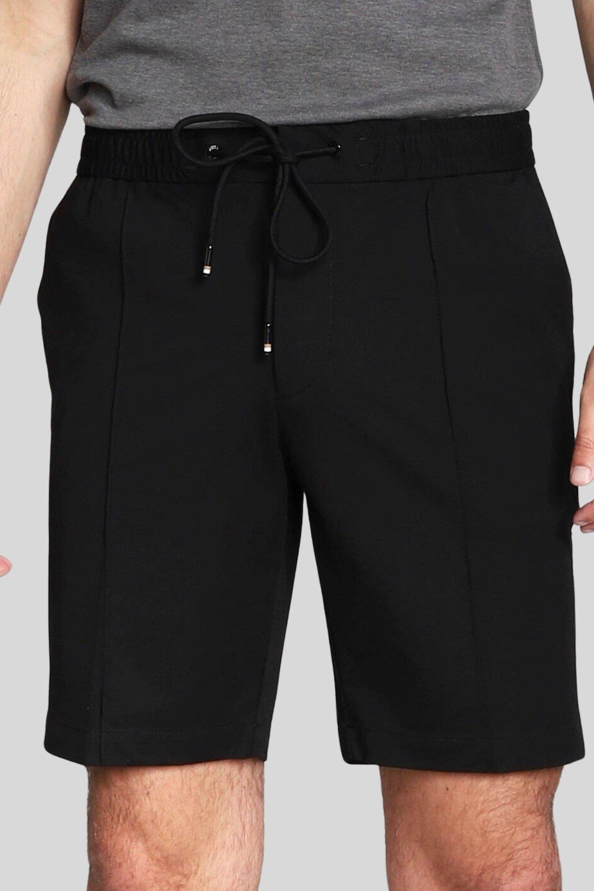 Boss Erkek Slim Fit Şort Siyah
