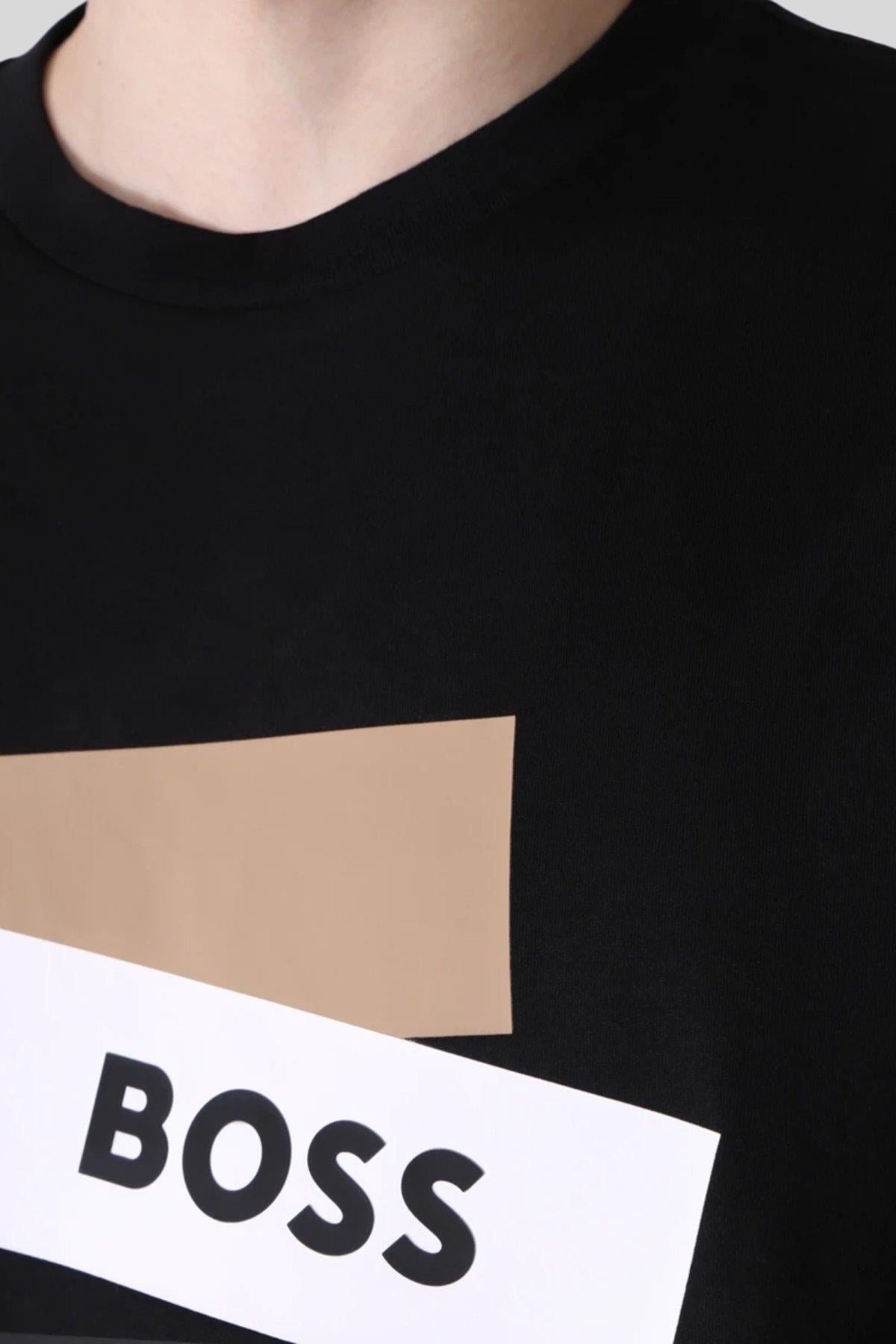 Boss Erkek T-Shirt Siyah