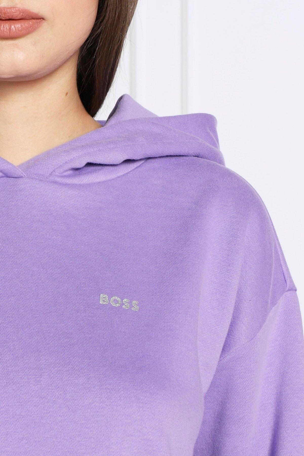 Boss Kadın Sweatshirt Mor