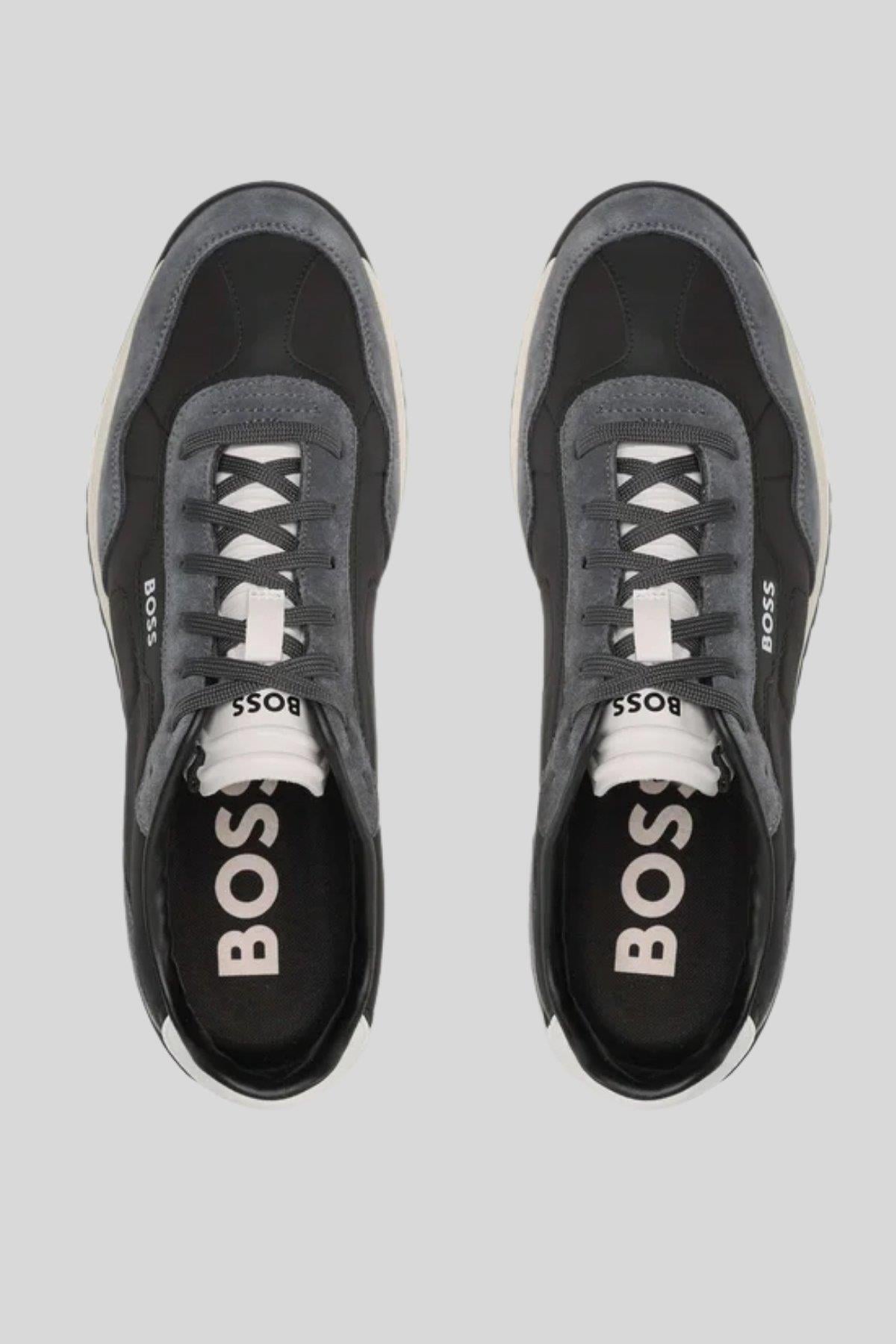 Boss Marka Logolu Zayn Erkek Sneaker Siyah