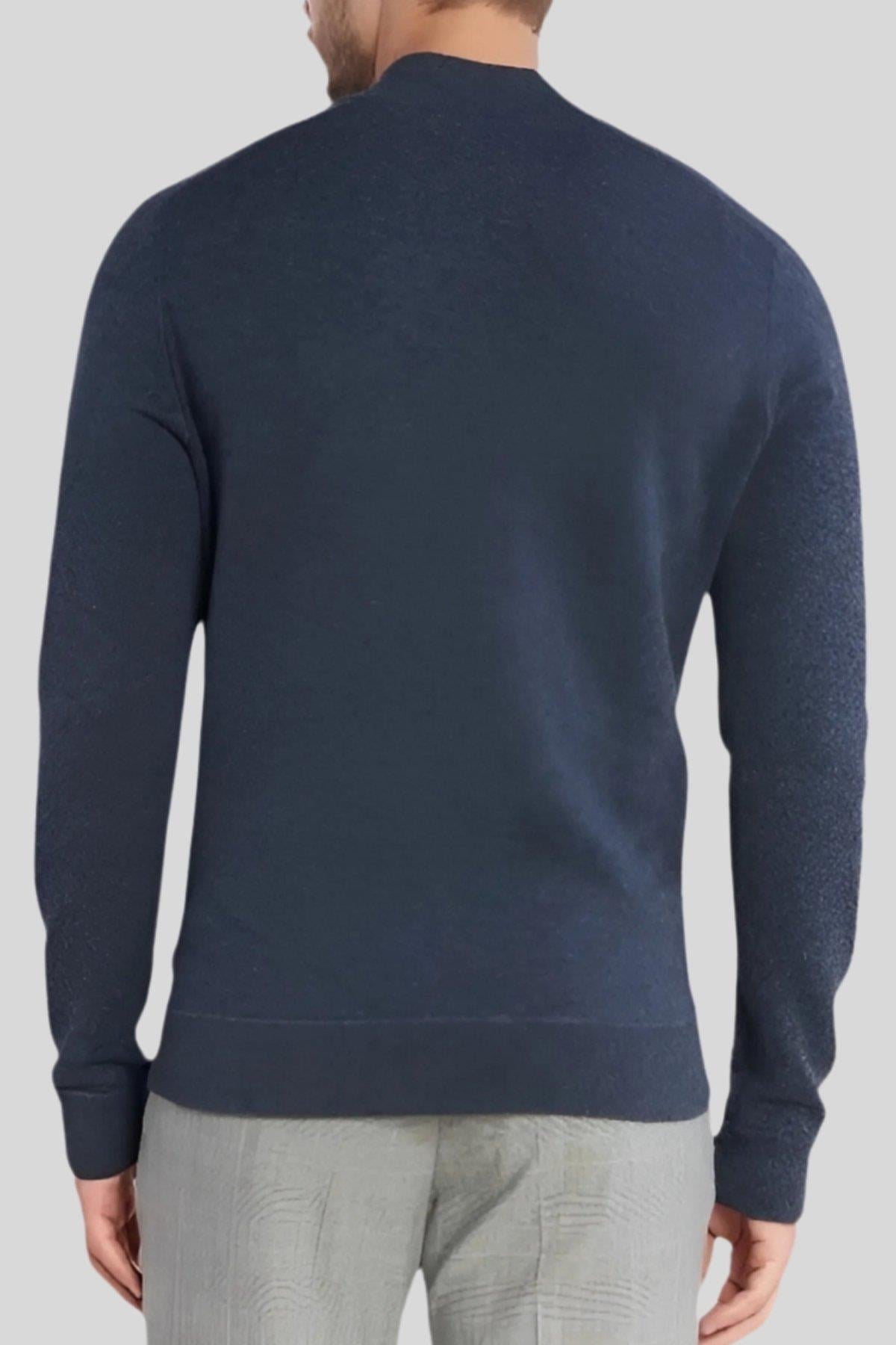 Boss Regular Fit Erkek Örgü Hırka Lacivert