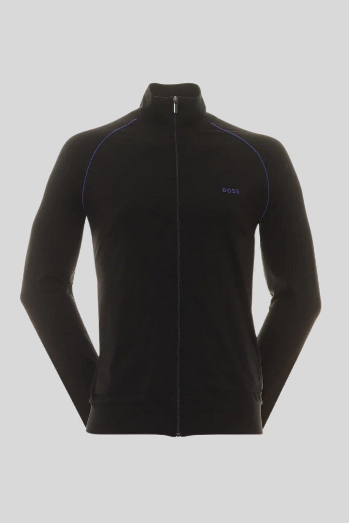 Boss Regular Fit Erkek Sweatshirt Siyah