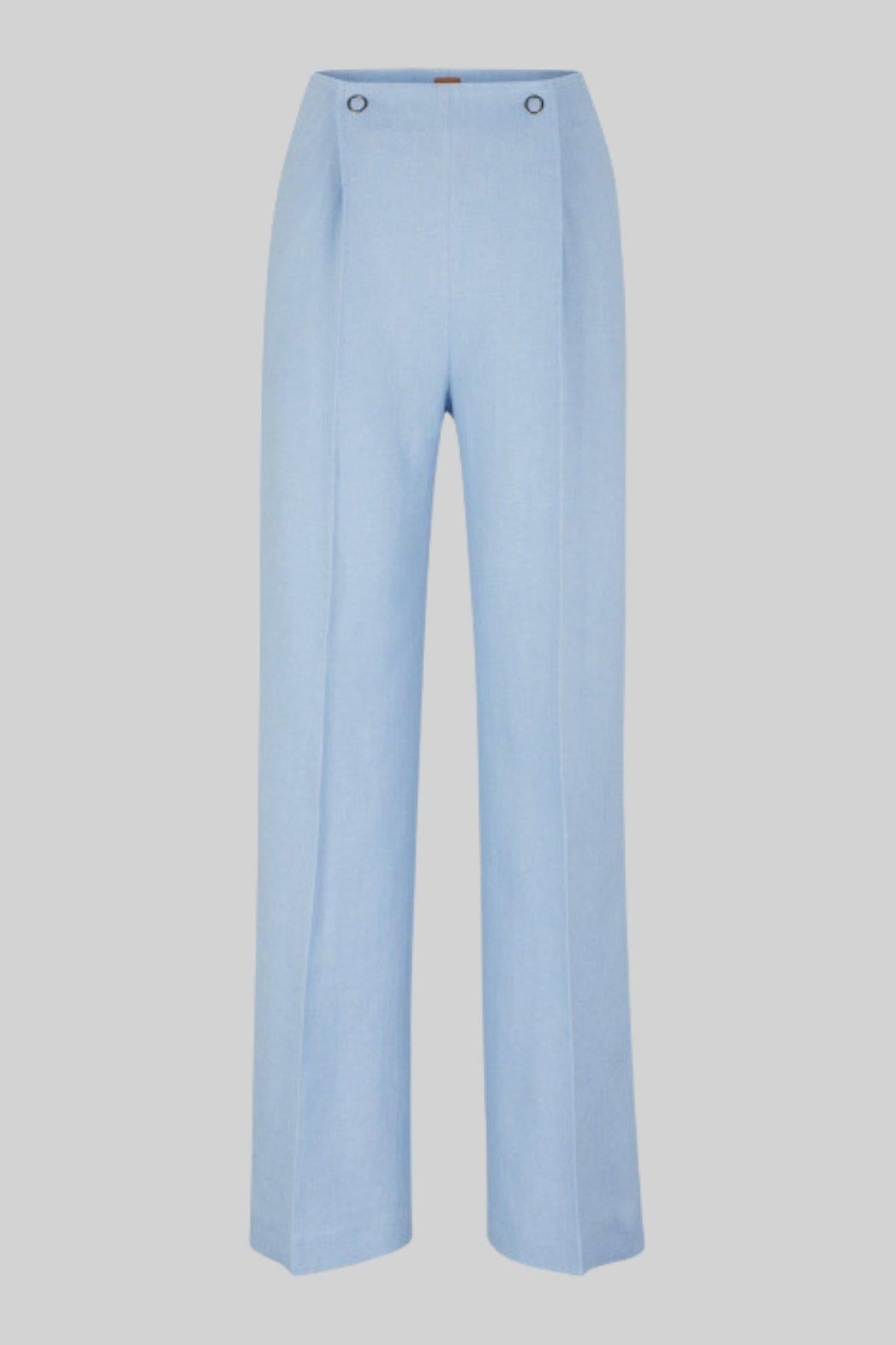 Boss Regular Fit Kadın Pantolon Mavi