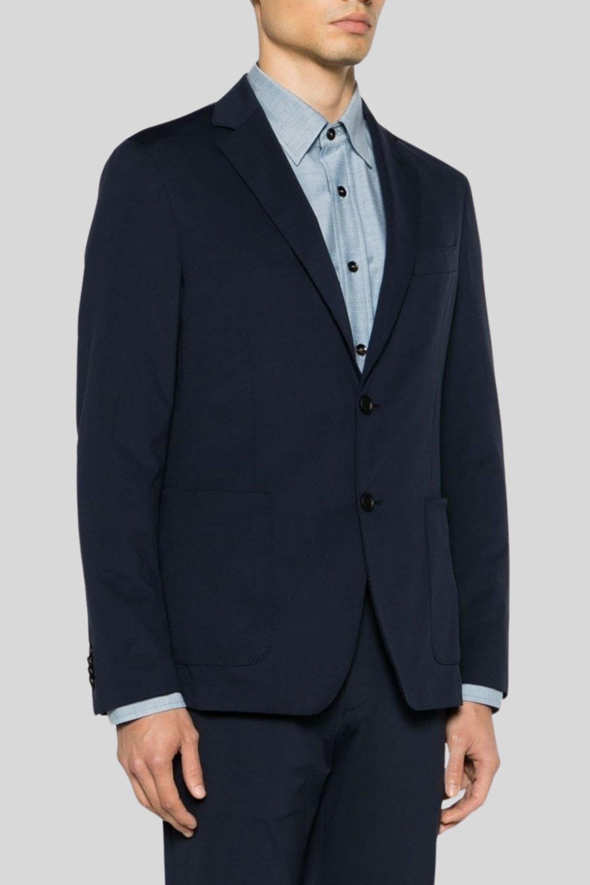 Boss Slim Fit Erkek Blazer Lacivert