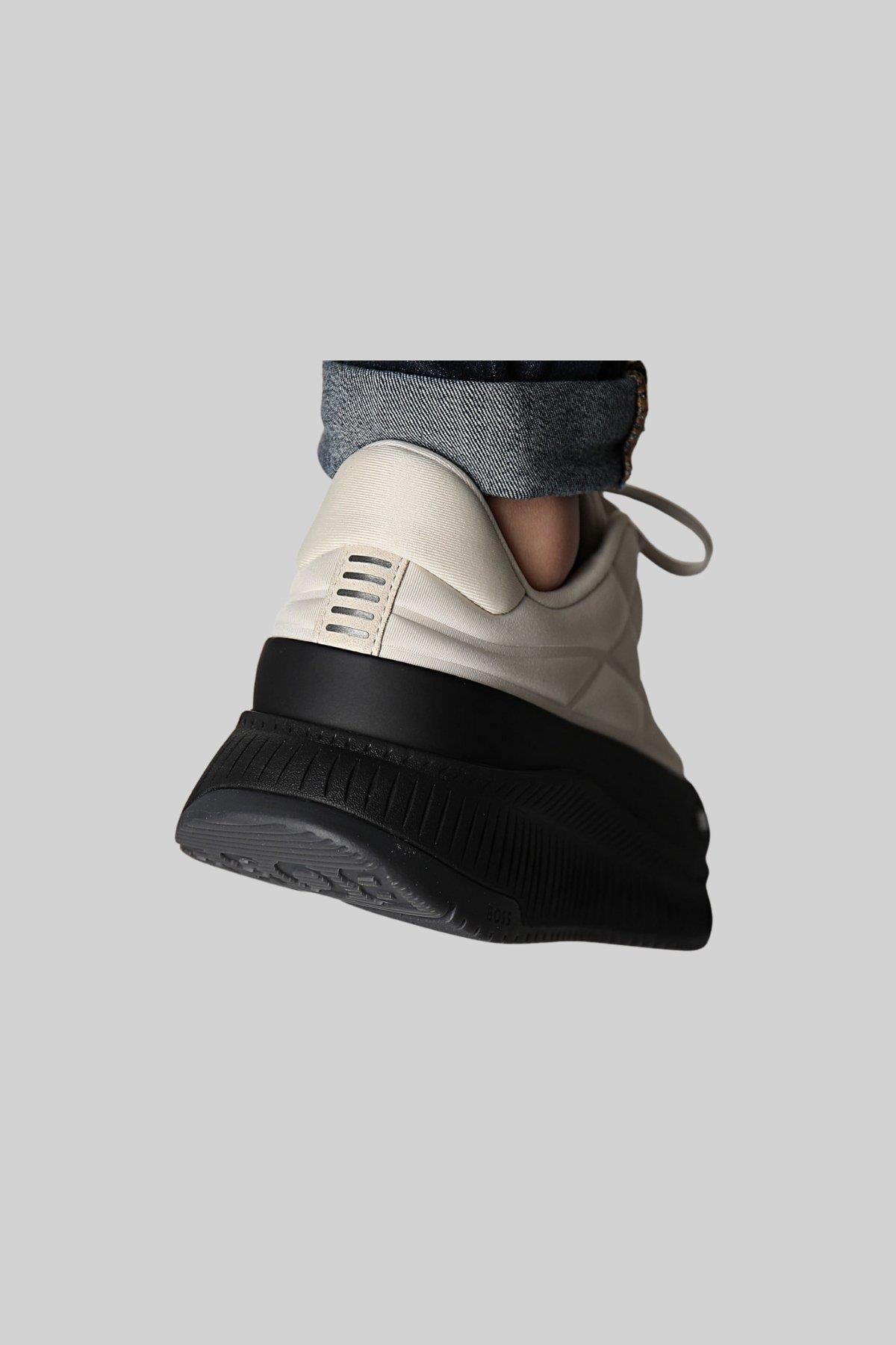 Boss Titanyum Evo Runner Erkek Sneaker Bej