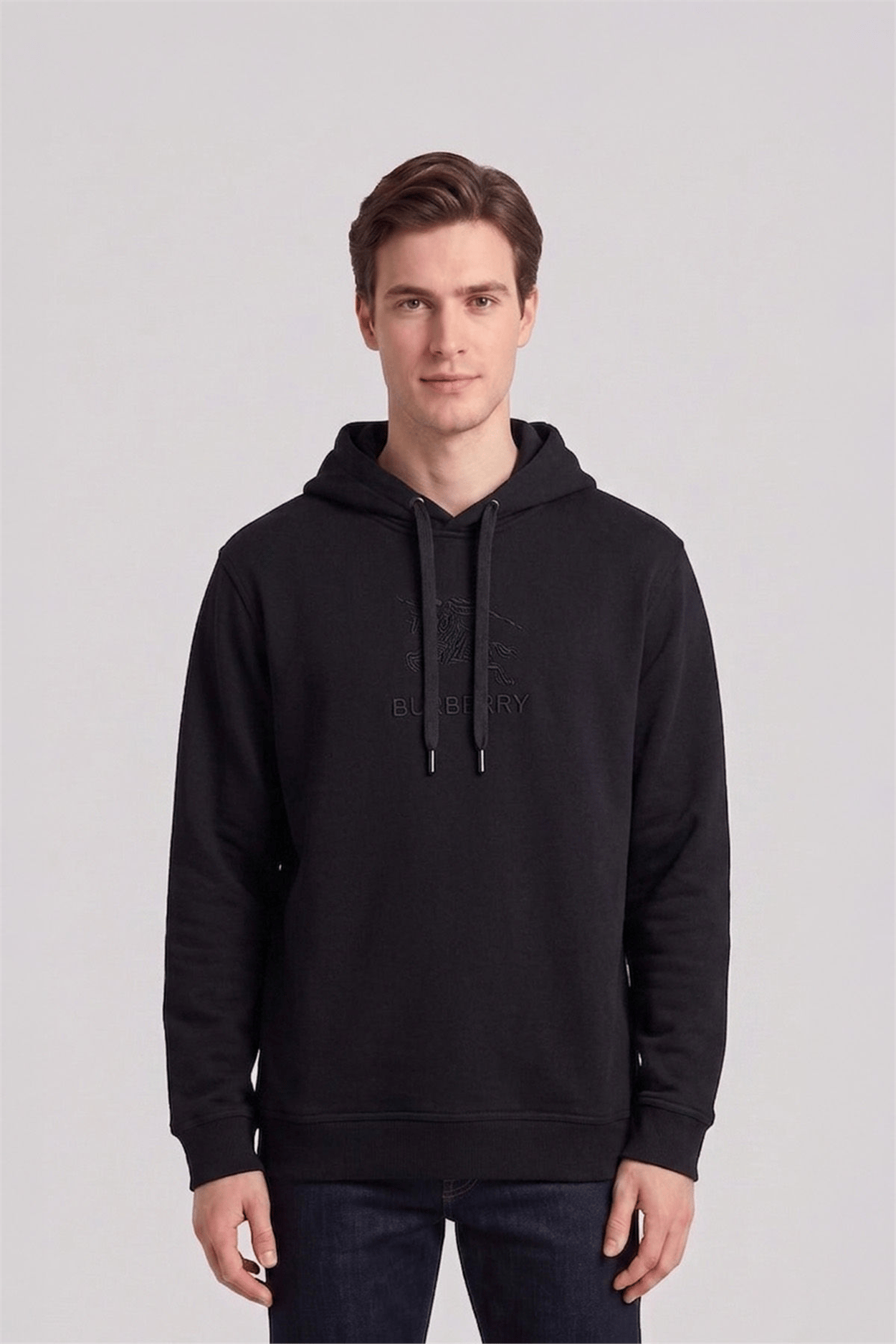 Burberry Erkek Kapşonlu Sweat