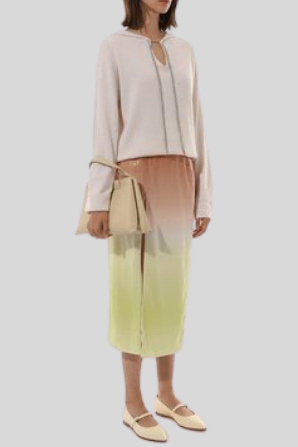 D.Exterior Kadın Sweatshirt Beyaz