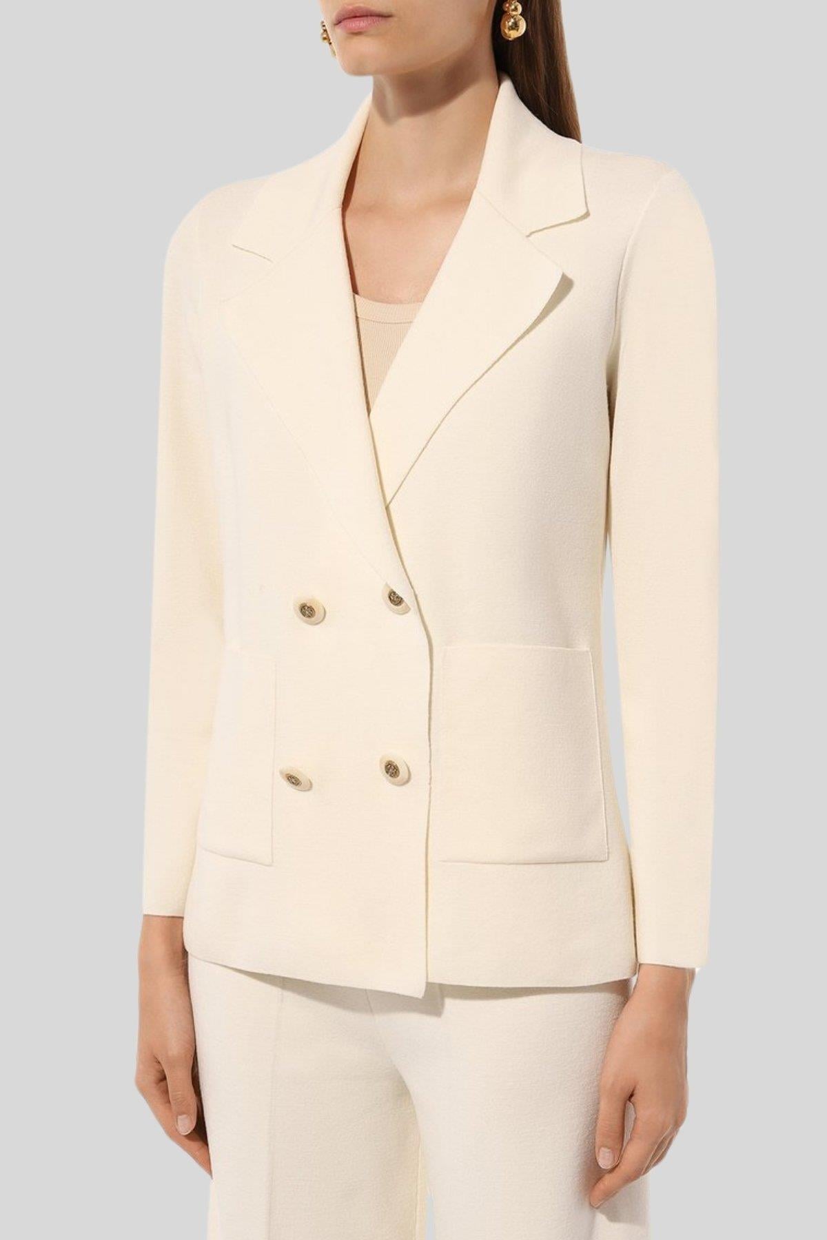 D.Exterior Kadın Blazer Ceket Krem