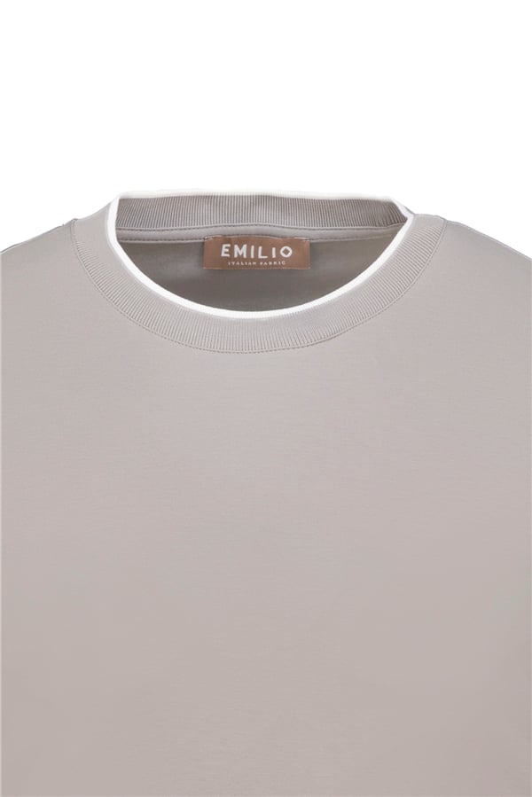 Erkek Bisiklet Yaka T-Shirt 1 Renk