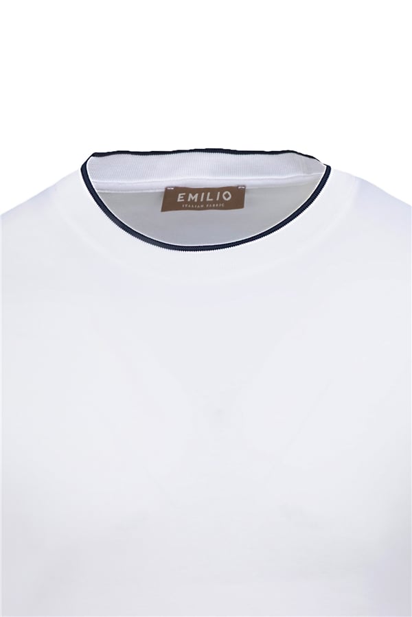 Erkek Bisiklet Yaka T-Shirt 1 Renk