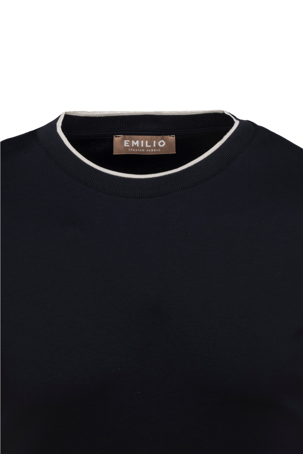 Erkek Bisiklet Yaka T-Shirt 1 Renk