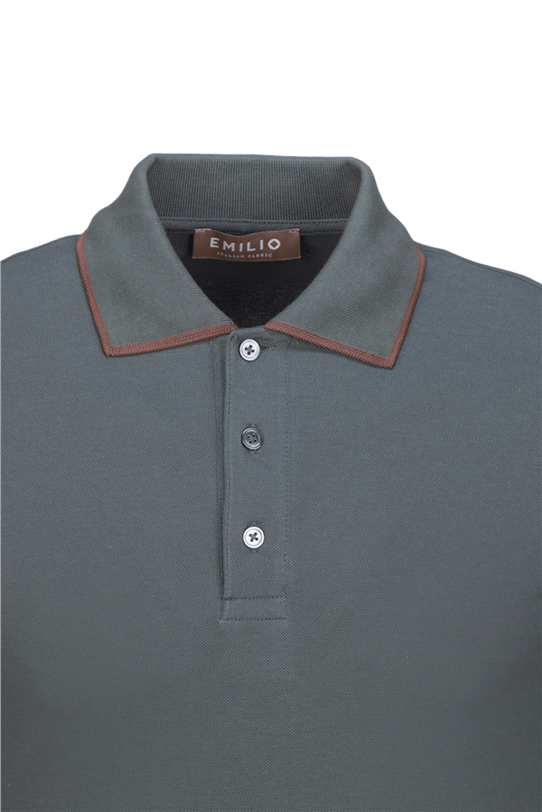 Erkek Çerçeve Polo Yaka T-Shirt