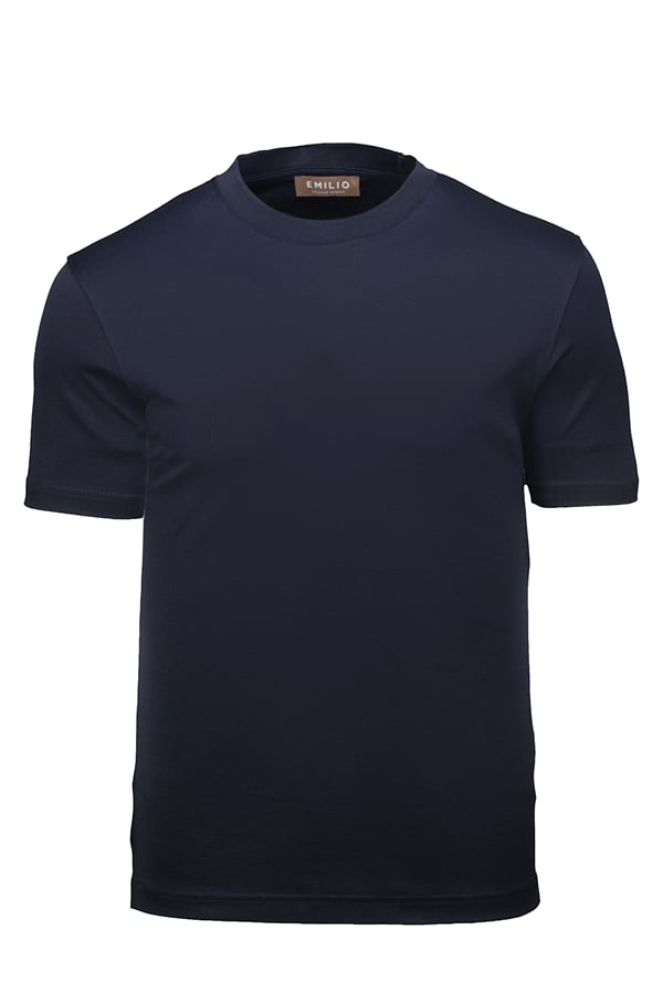 Erkek kol Bantlı Bisiklet Yaka T-Shirt