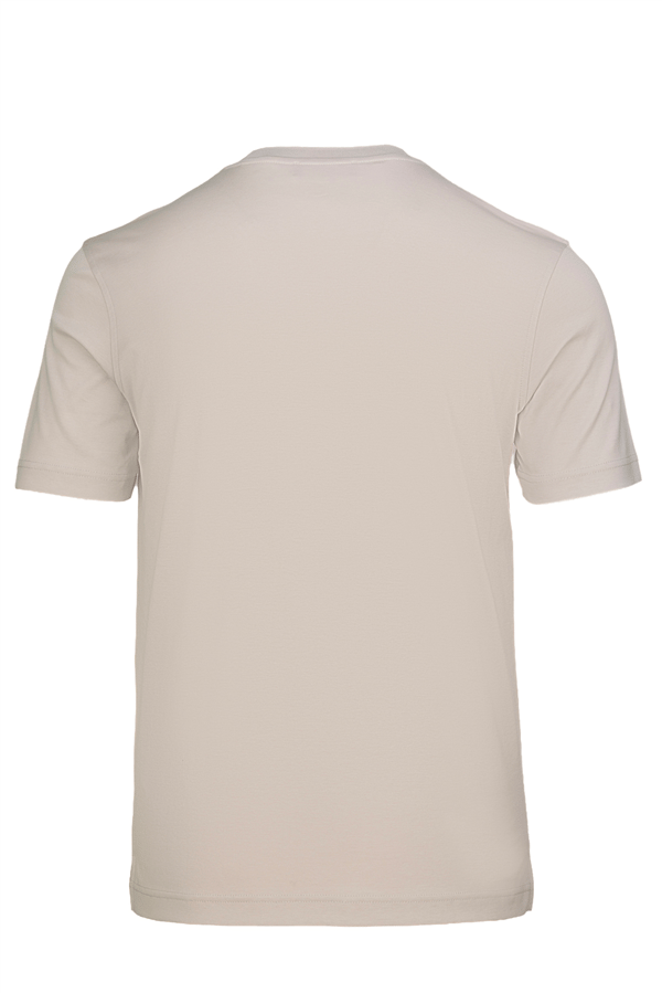 Erkek kol Bantlı Bisiklet Yaka T-Shirt