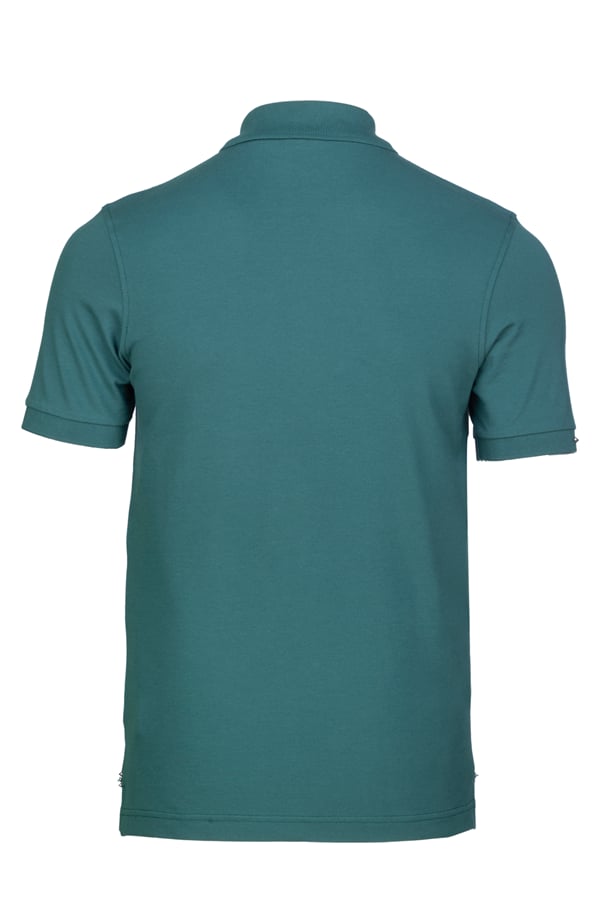 Erkek Kol Bantlı Boncuk İşleme Polo Yaka Erkek T-Shirt