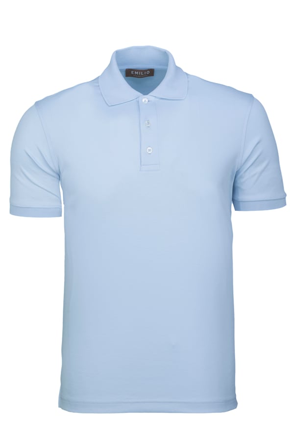 Erkek Kol Bantlı Polo Yaka T-Shirt