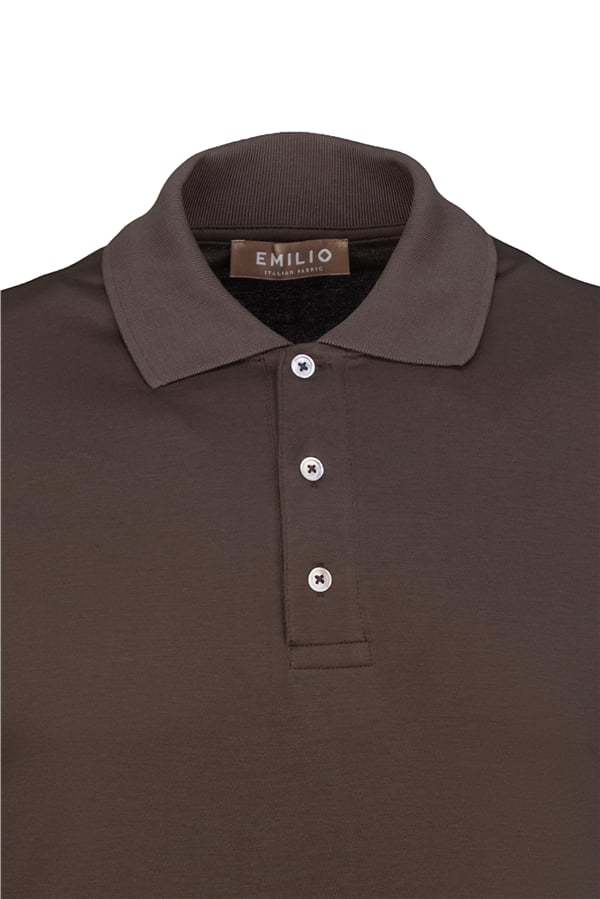 Erkek Kol Bantlı Polo Yaka T-Shirt