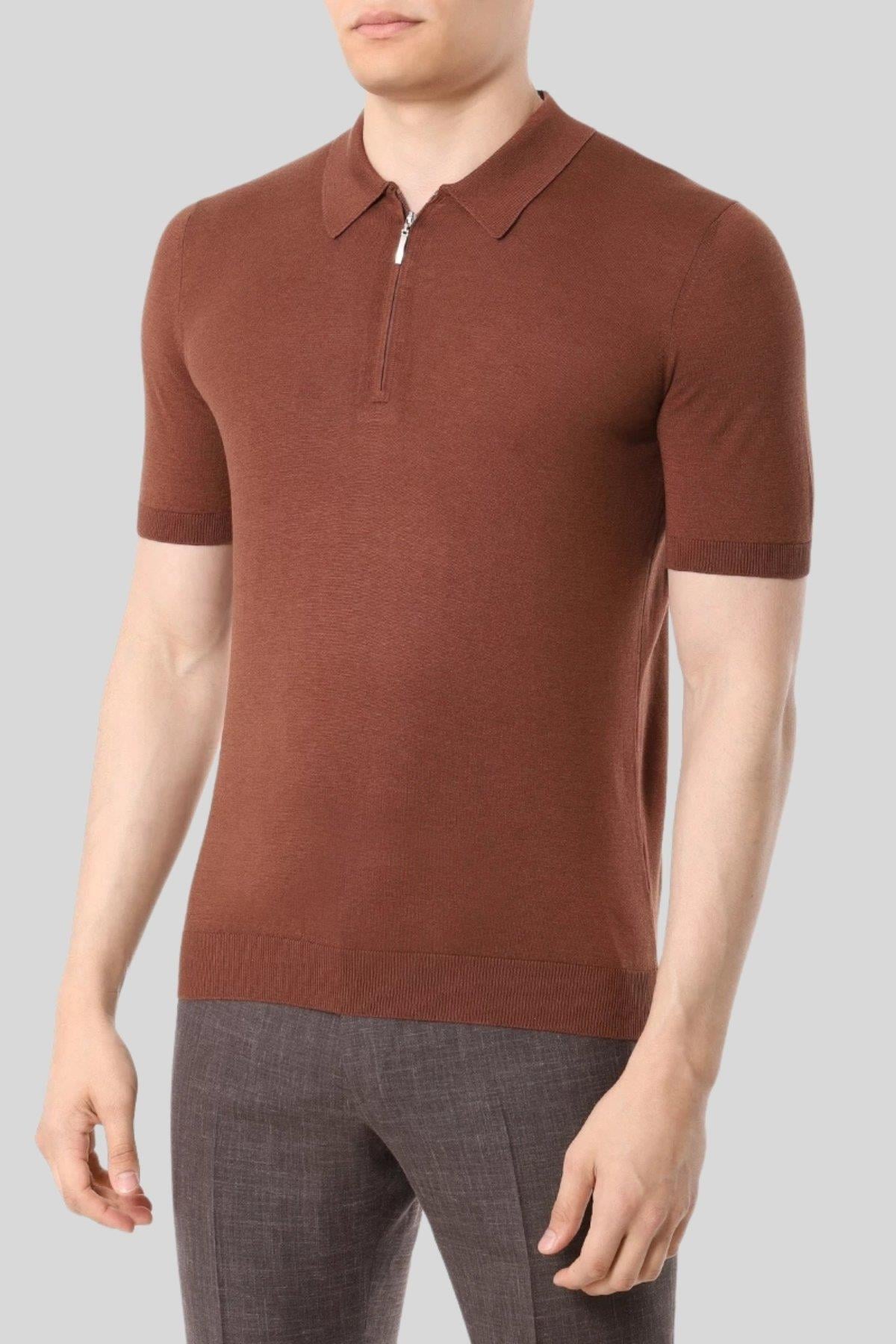 Gran Sasso Erkek T-Shirt Taba