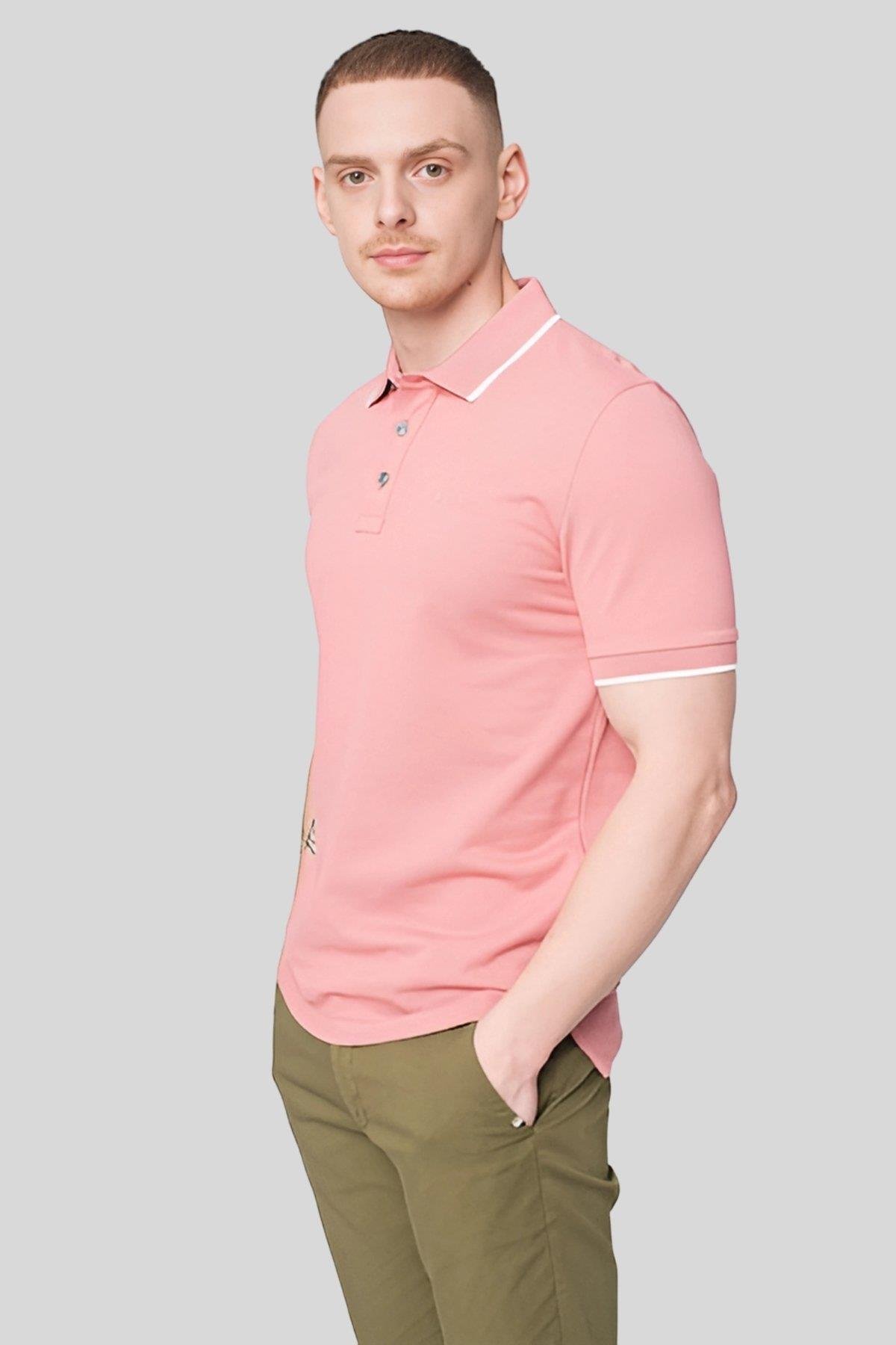 Hugo Boss Erkek Polo T-Shirt Pembe