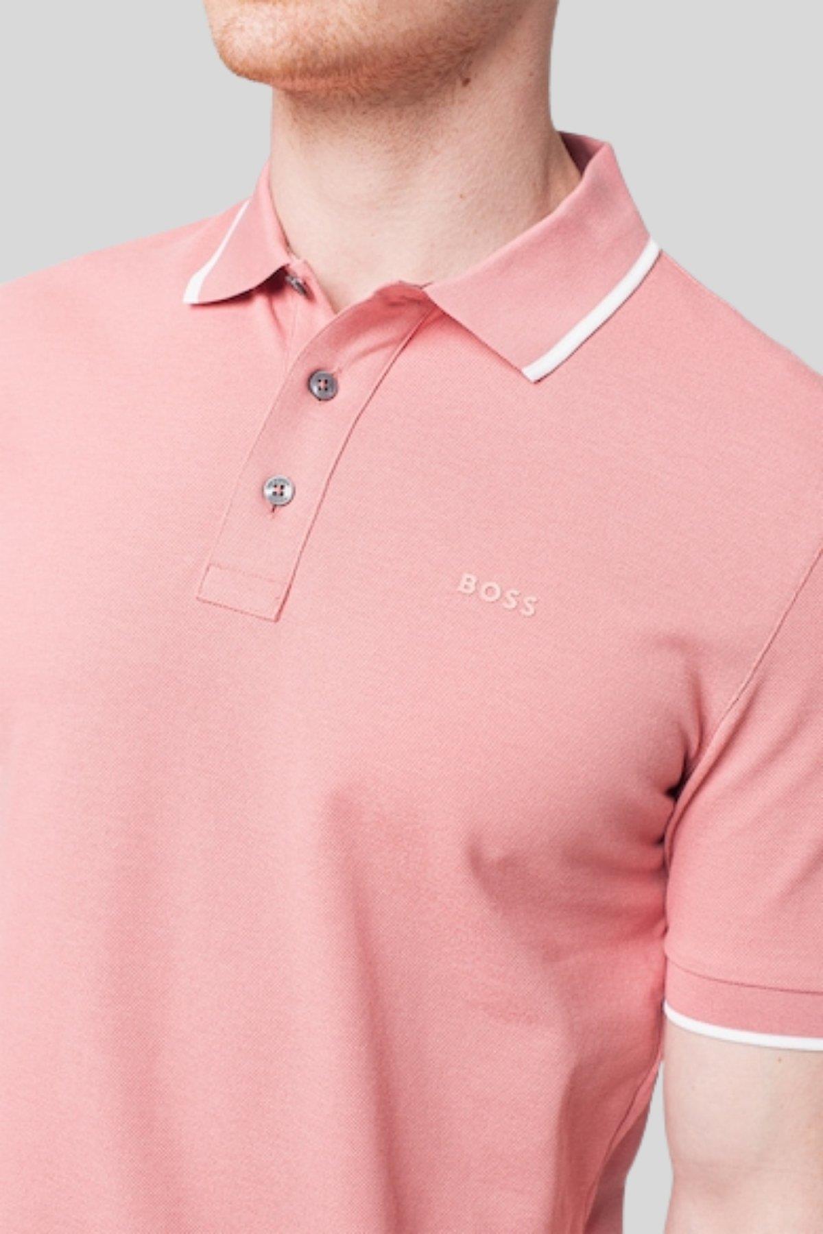 Hugo Boss Erkek Polo T-Shirt Pembe