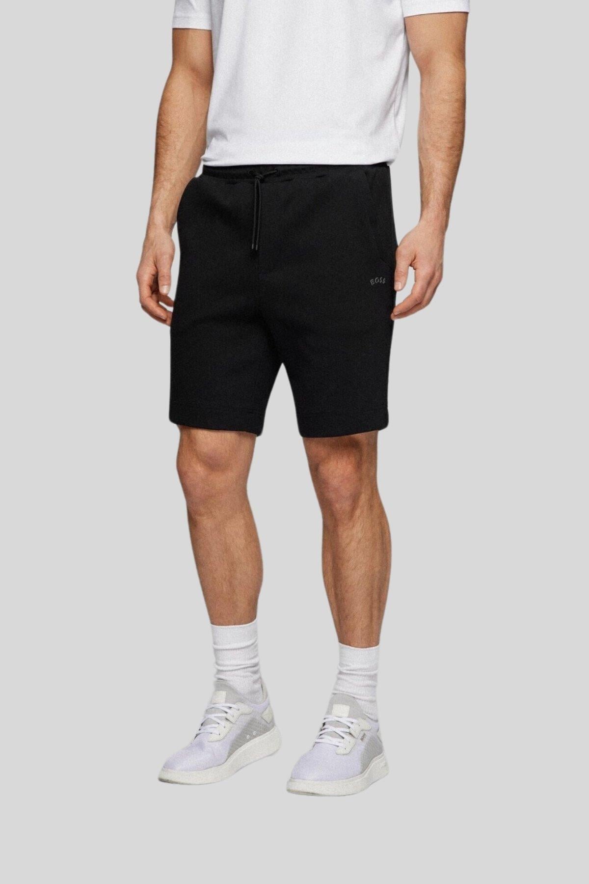 Hugo Boss Regular Fit Erkek Şort Siyah