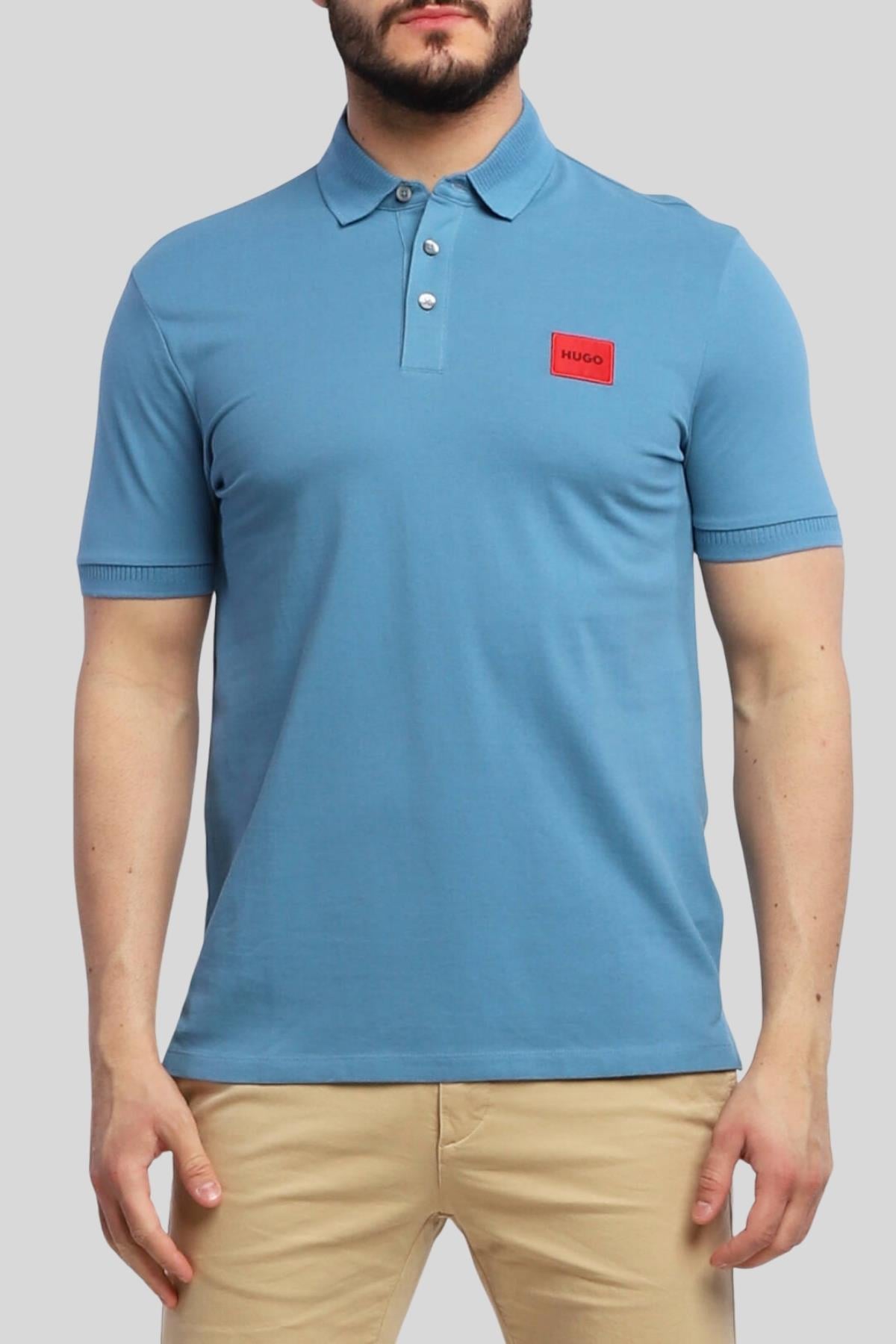 Hugo Erkek Polo T-Shirt Mavi