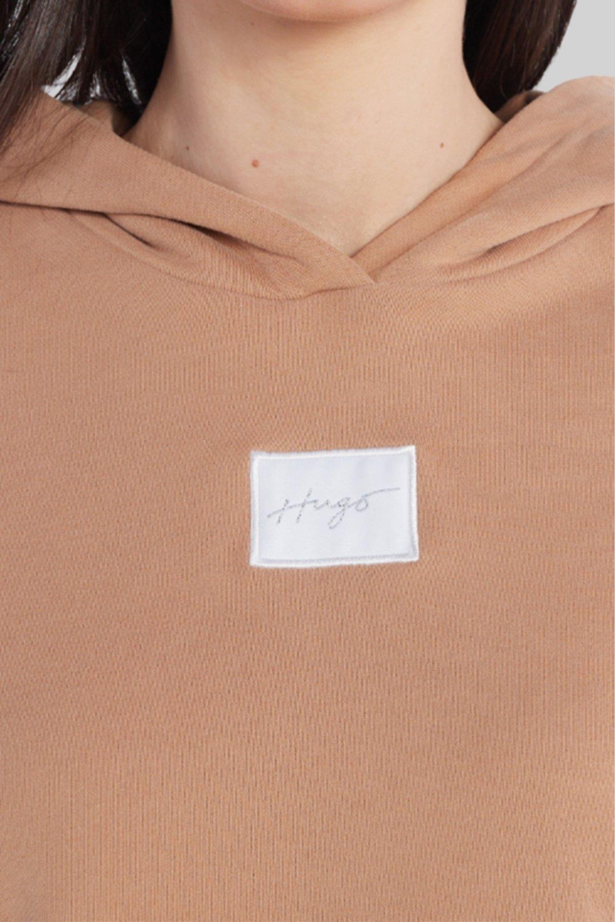 Hugo Kadın Sweatshirt Bej