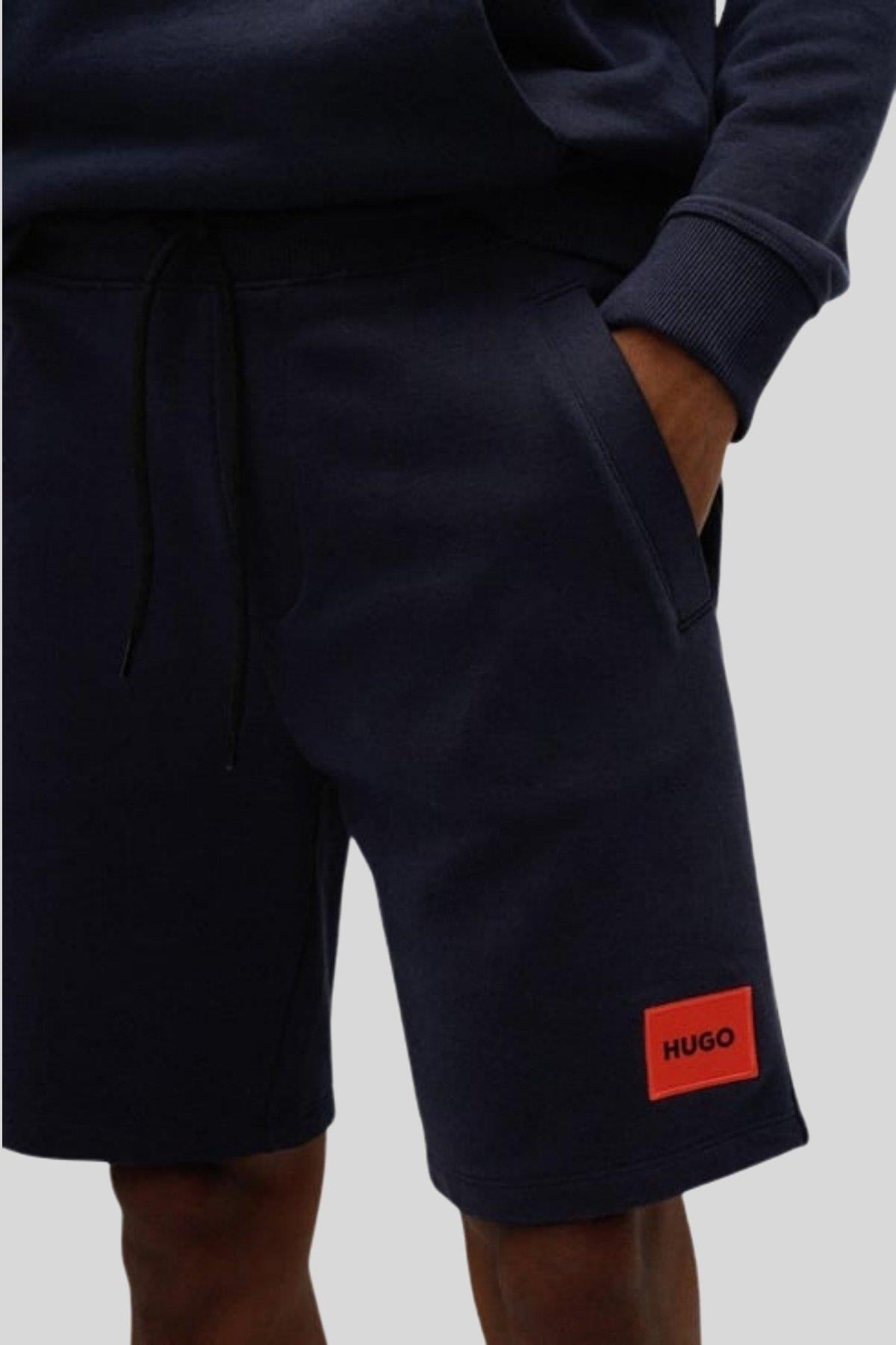 Hugo Regular Fit Erkek Bermuda Şort Lacivert