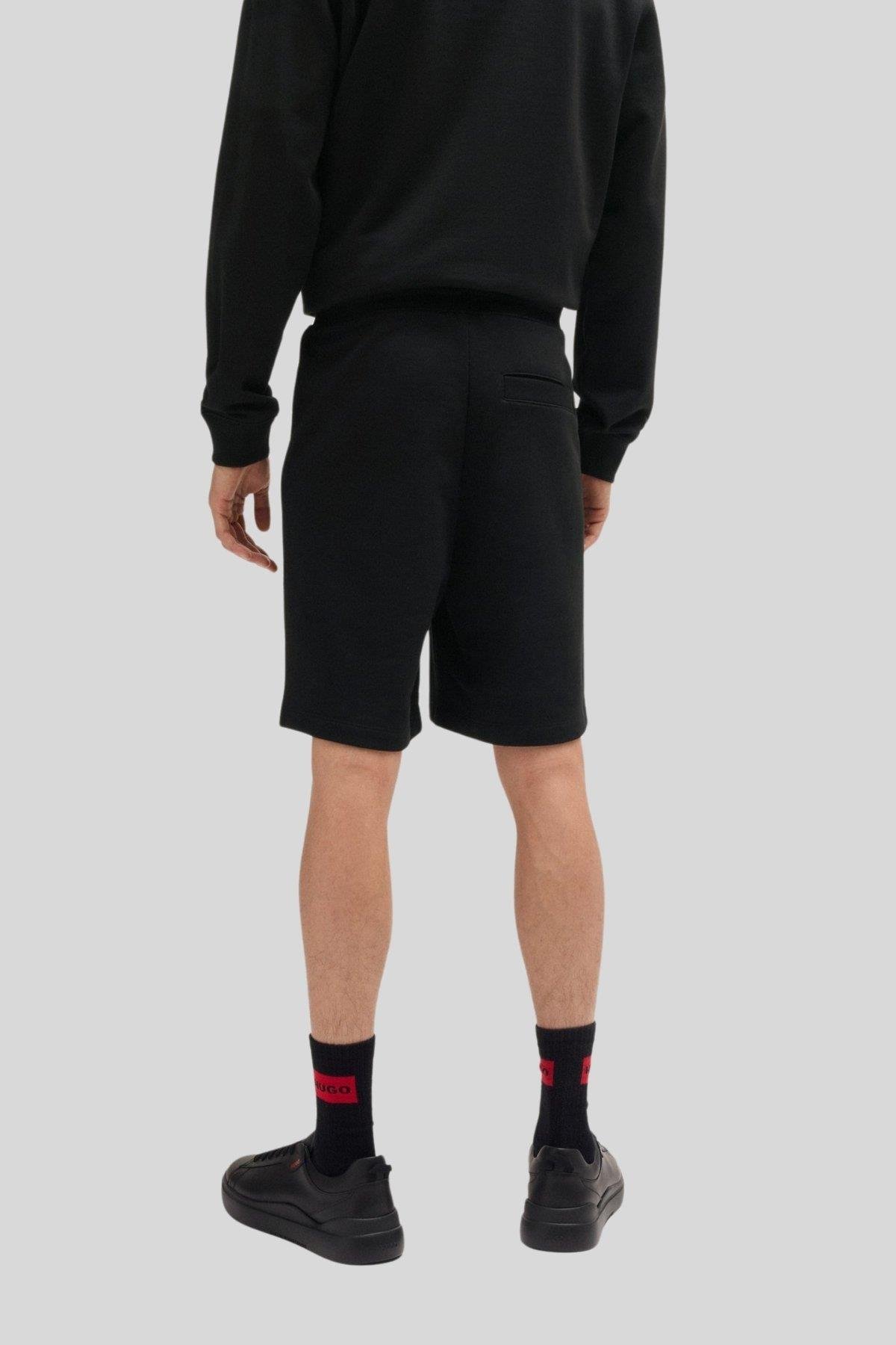 Hugo Regular Fit Erkek Bermuda Şort Siyah