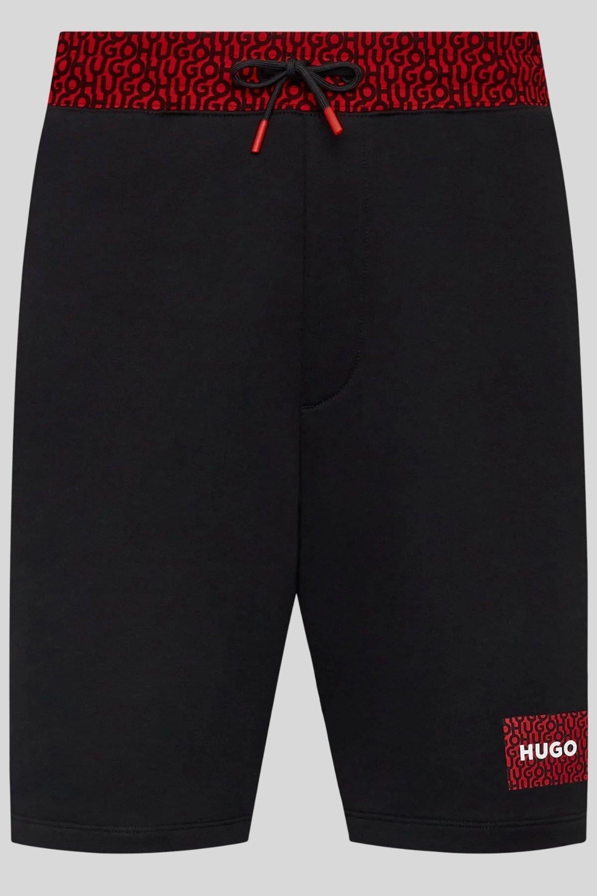 Hugo Regular Fit Erkek Şort Siyah