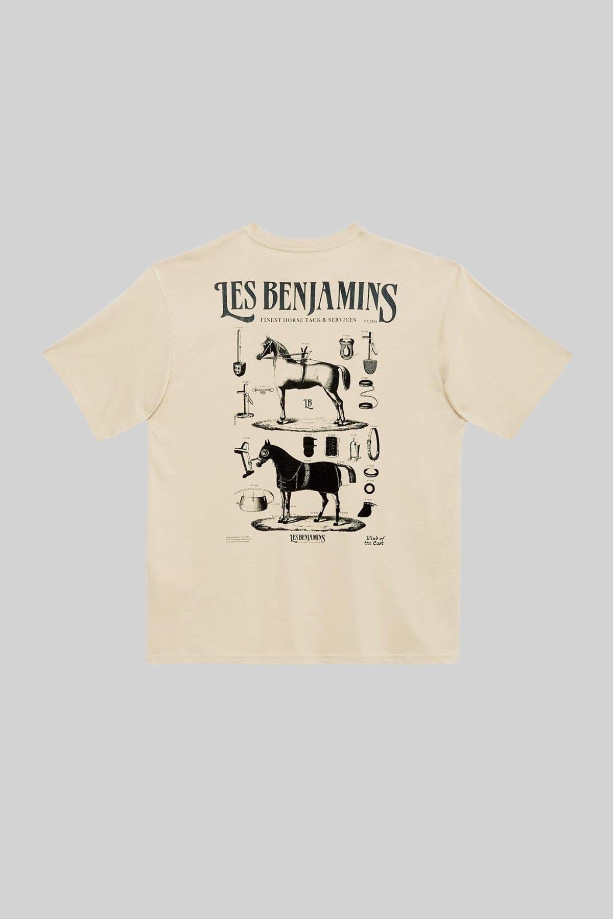 Les Benjamins Erkek  T-Shirt Bej