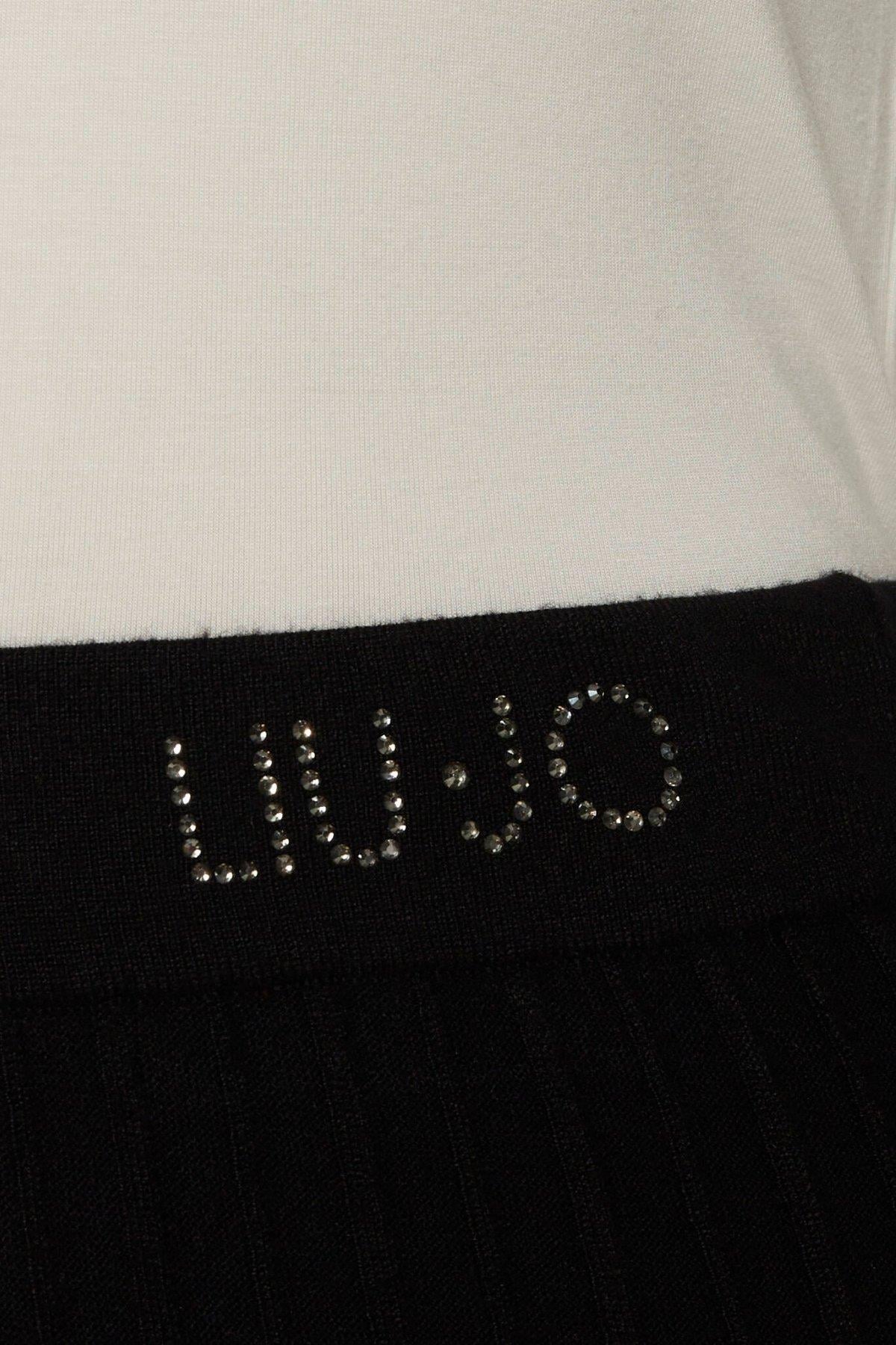 Liu Jo Kadın Örme Triko Pantolon Siyah